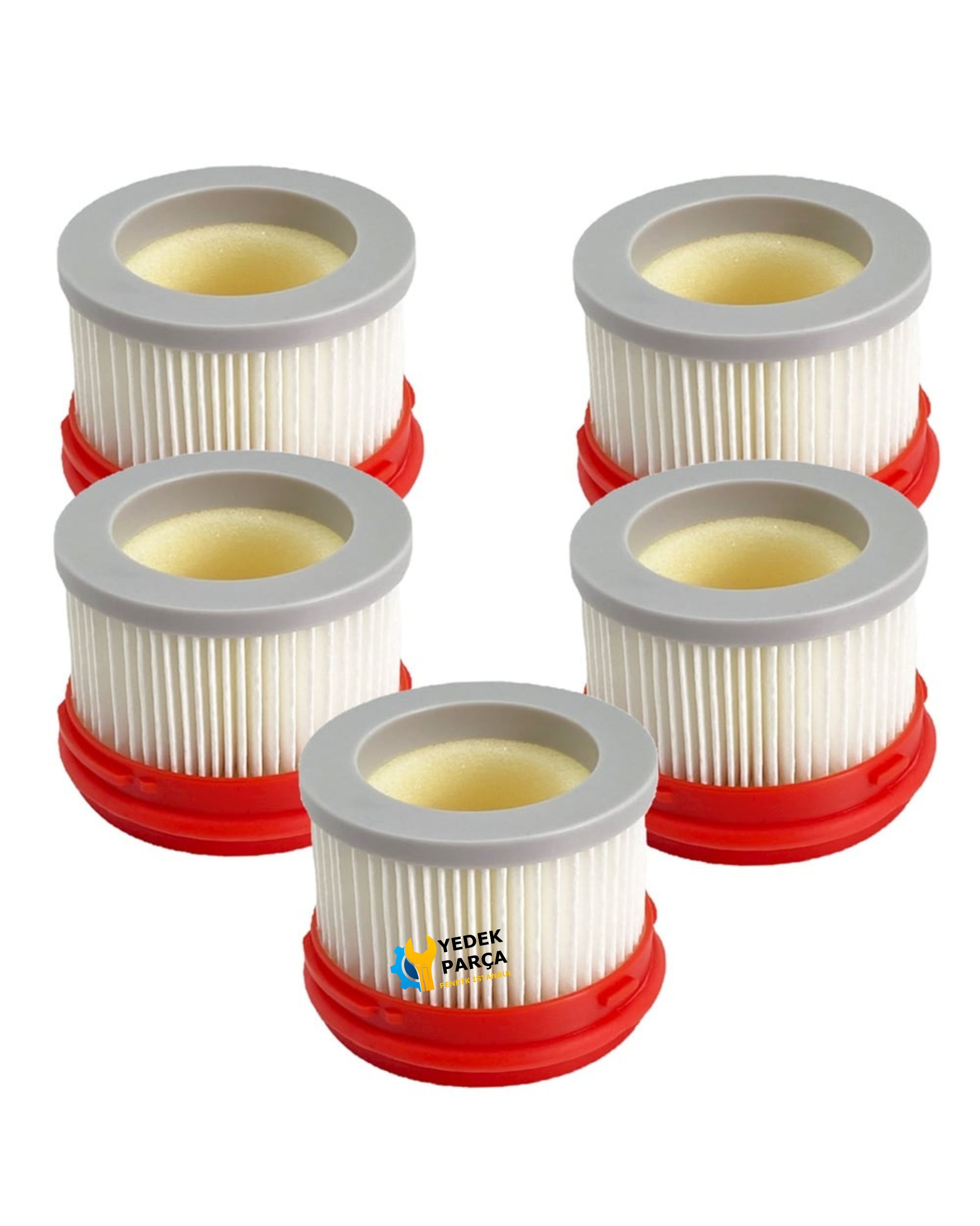 Xiaomi Uyumlu Dreame V9 Şarjlı Dik Süpürge Hepa Filtre 5 Adet