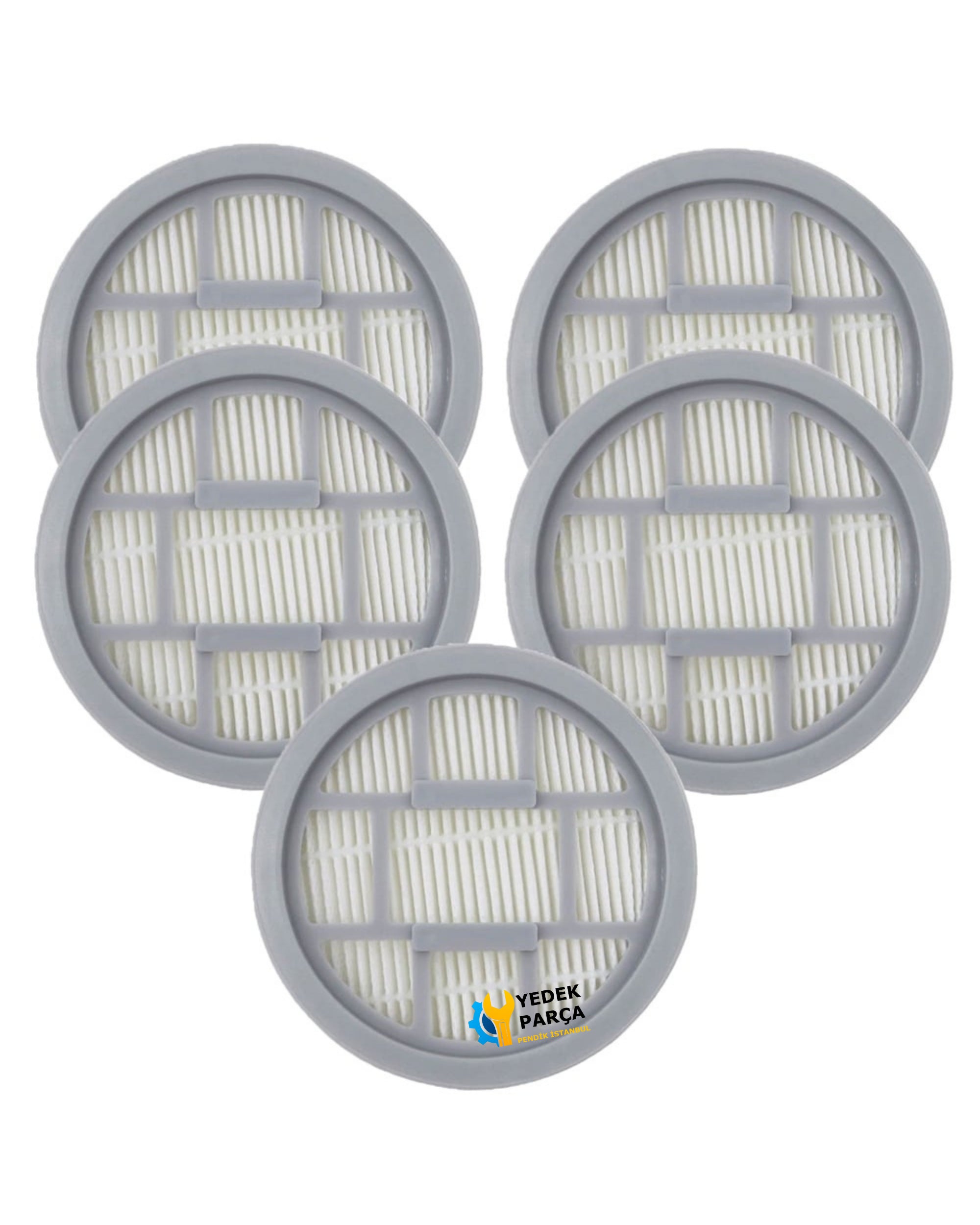 Xiaomi Uyumlu Deerma VC10 Şarjlı Dik Süpürge Hepa Filtre 5 Adet