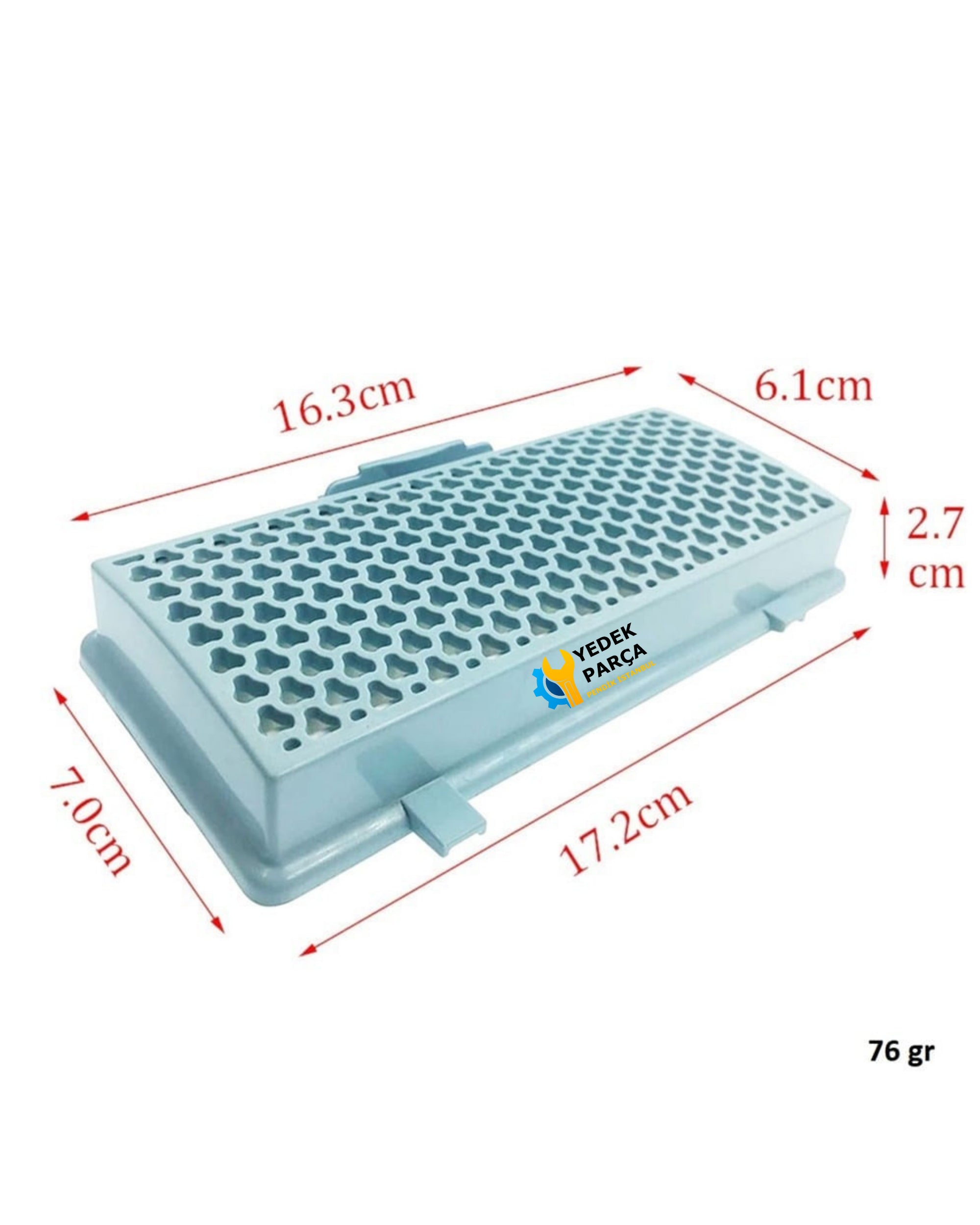 LG Uyumlu VC 5020 NHCQ Süpürge Eksoz Çıkış Hepa Filtre
