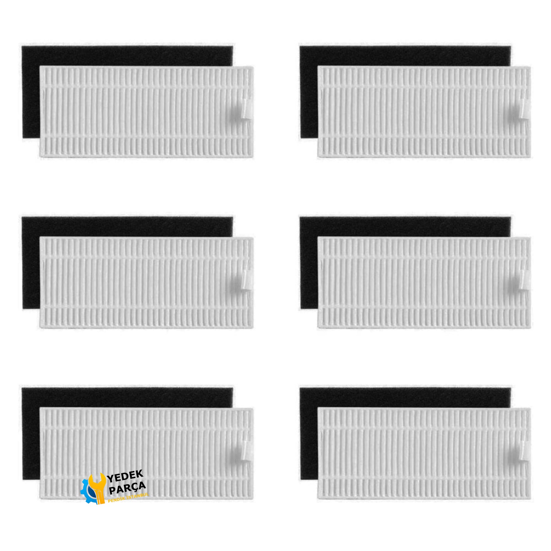 Anker Uyumlu Eufy RoboVac 12 Hepa Filtre - 6 Adet