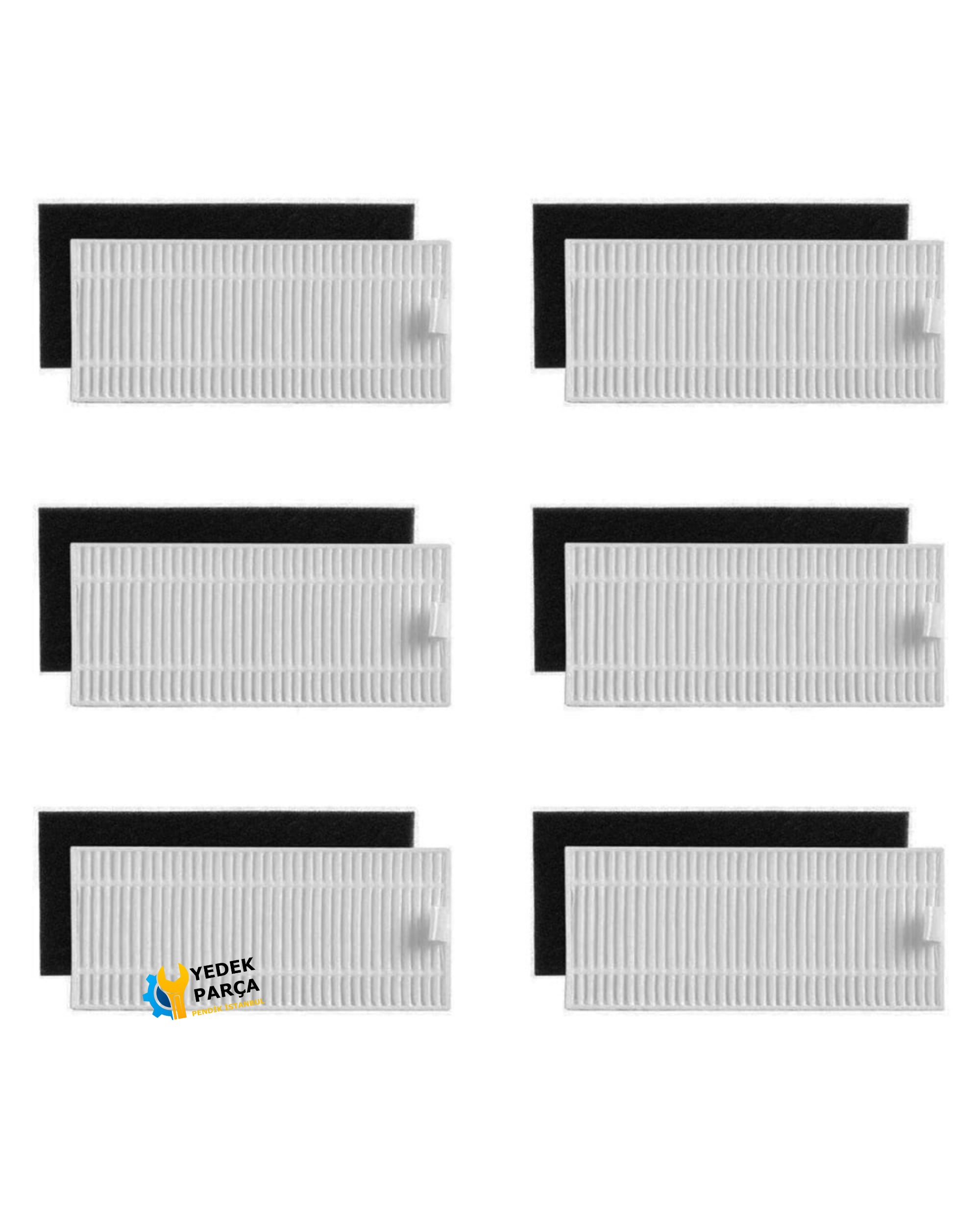 Anker Uyumlu Eufy RoboVac 12 Hepa Filtre - 6 Adet