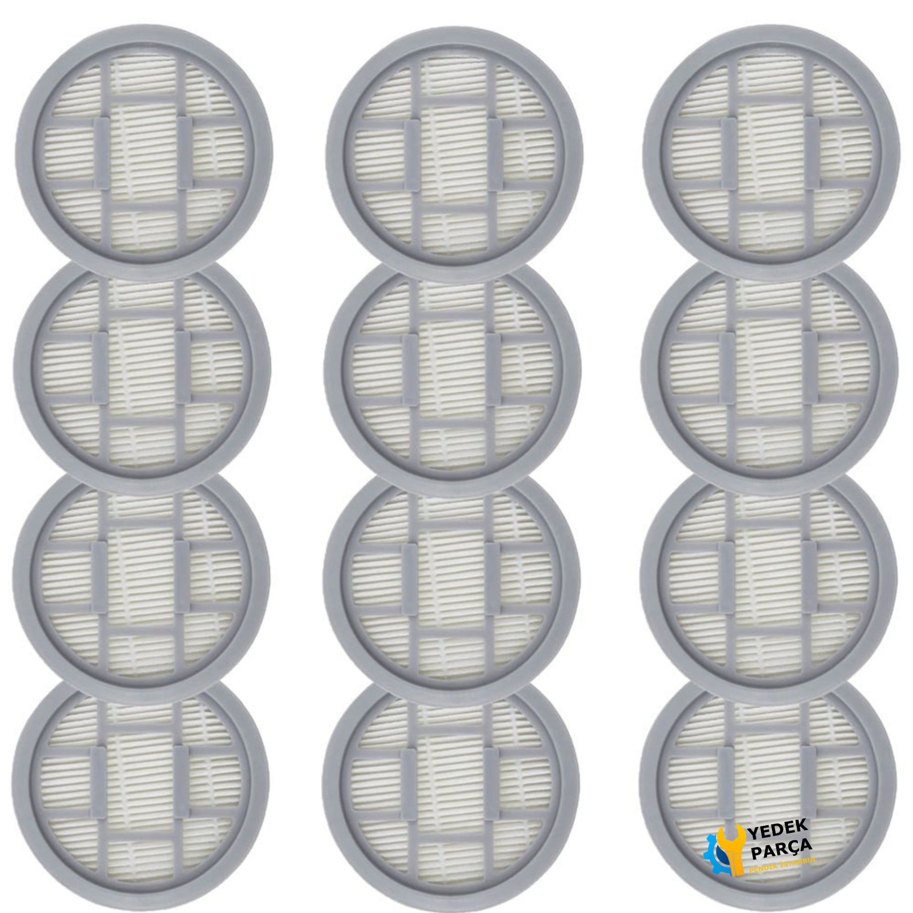 Xiaomi Uyumlu Deerma VC11 Şarjlı Dik Süpürge Hepa Filtre 12 Adet