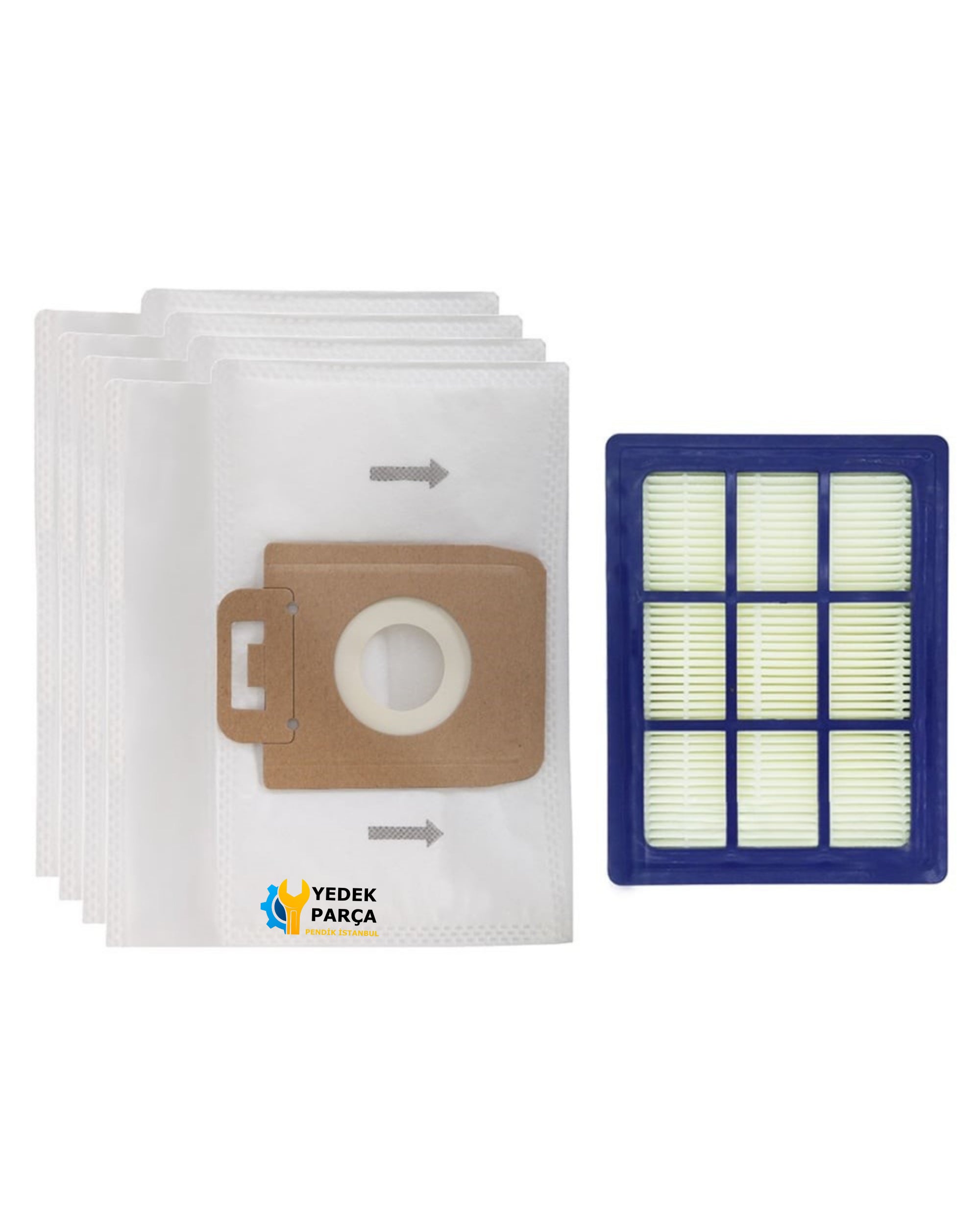 Nilfisk Uyumlu Elite Energy Eco Special Elektrikli Süpürge Hepa Filtre ve Toz Torbası