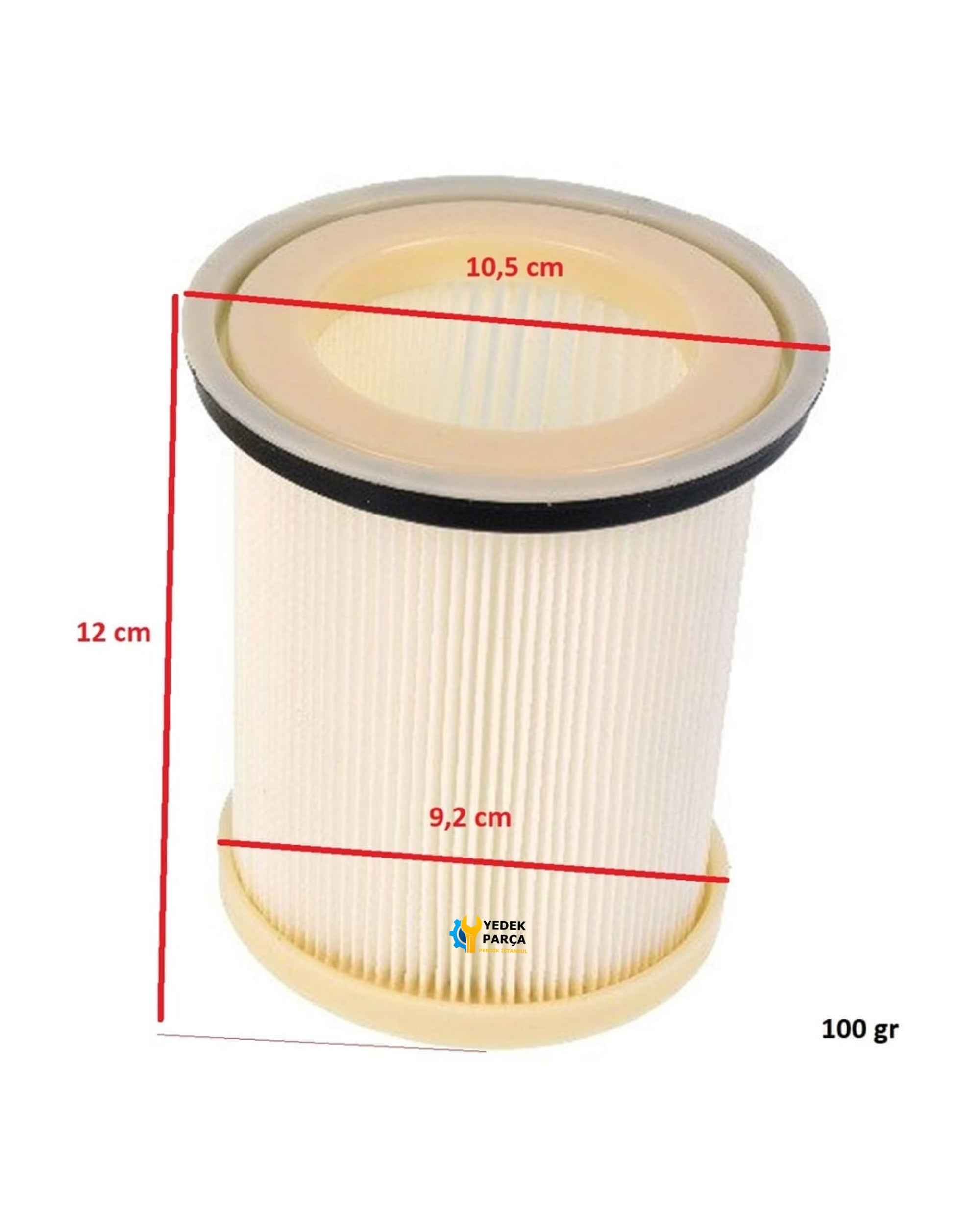 Arnica Uyumlu Bora 7000 Silindirik Elektrikli Süpürge Hepa Filtre