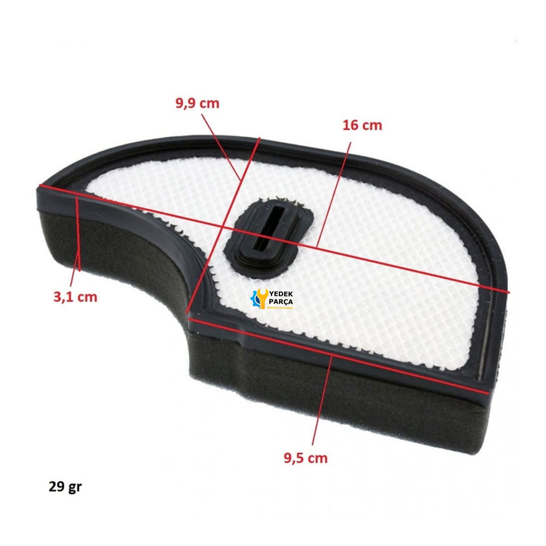 Bosch Uyumlu BGS 4U232 Süpürge Motor Koruma Filtresi