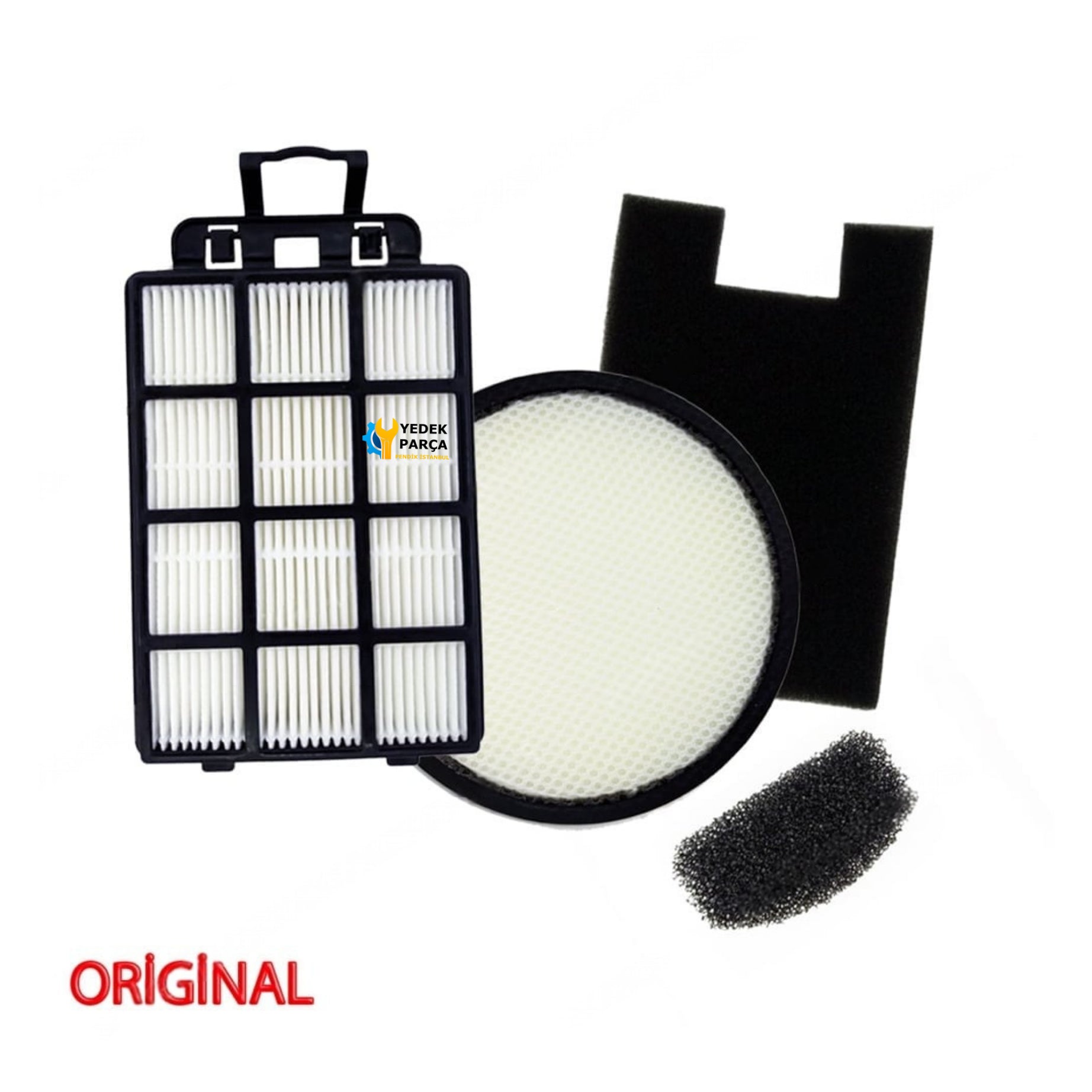 Beko Uyumlu BKS 5540T Süpürge Filtresi Seti