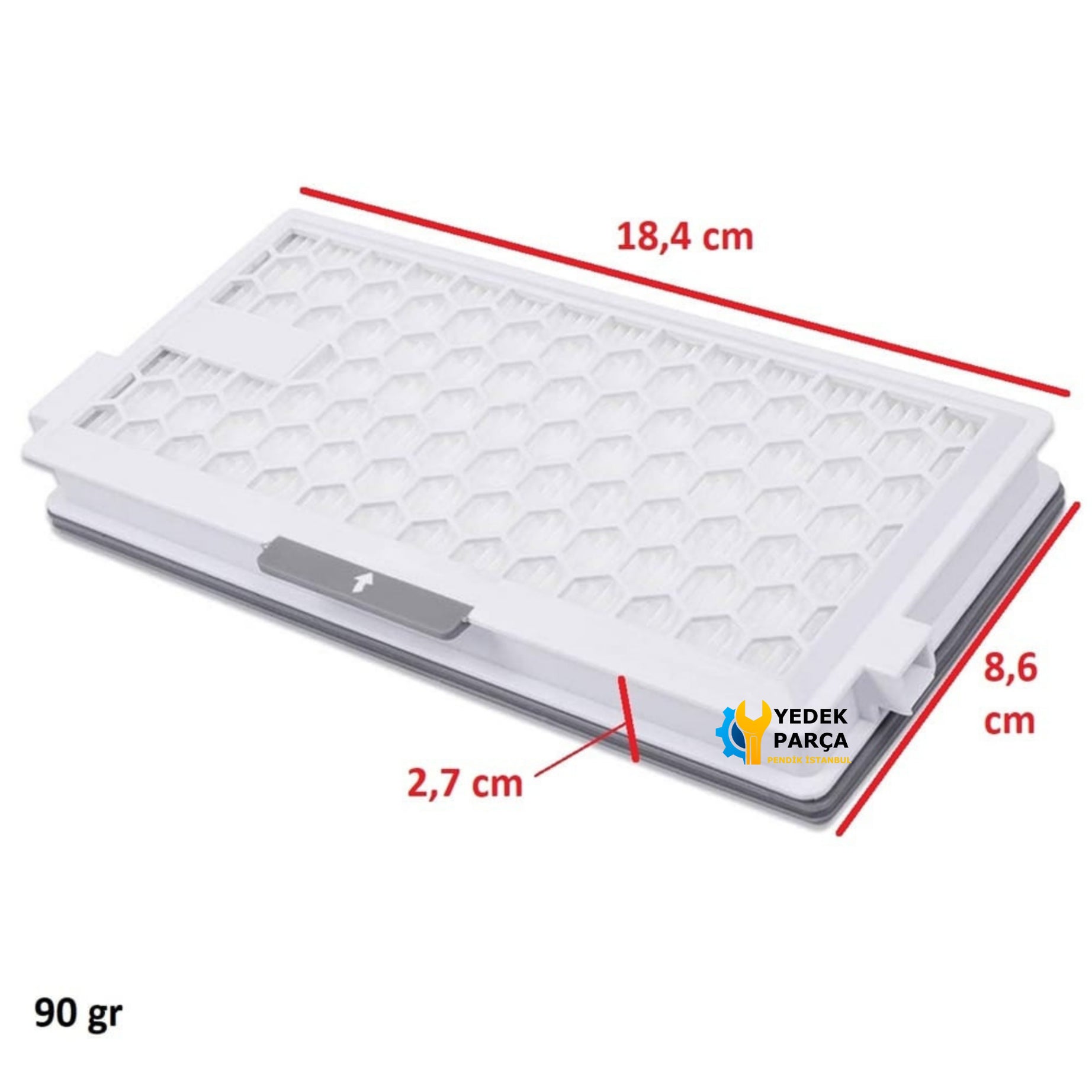 Miele Uyumlu S 8310 Süpürge Hepa Filtre (2)