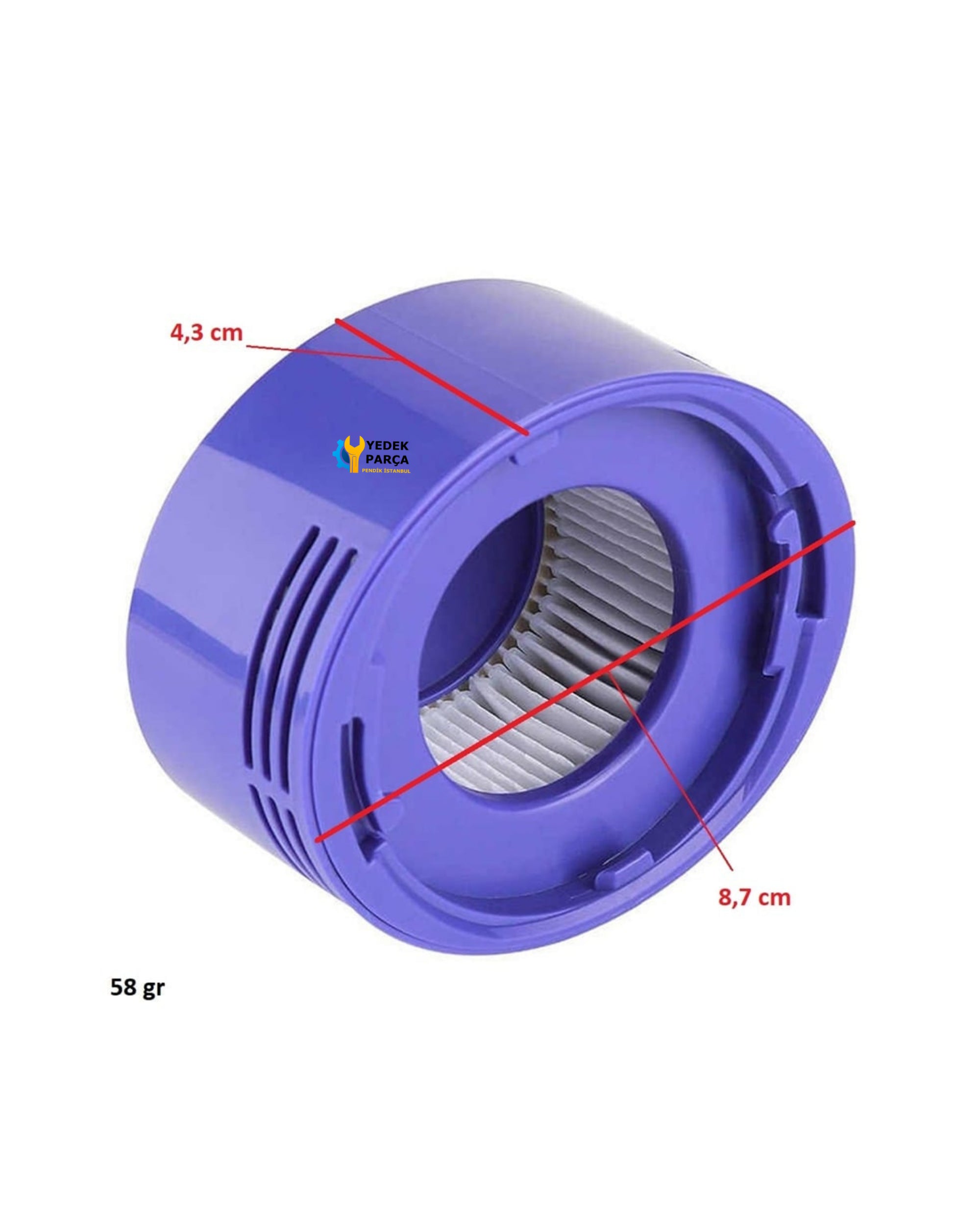 Dyson Uyumlu 967478-1 Süpürge Hepa Filtresi