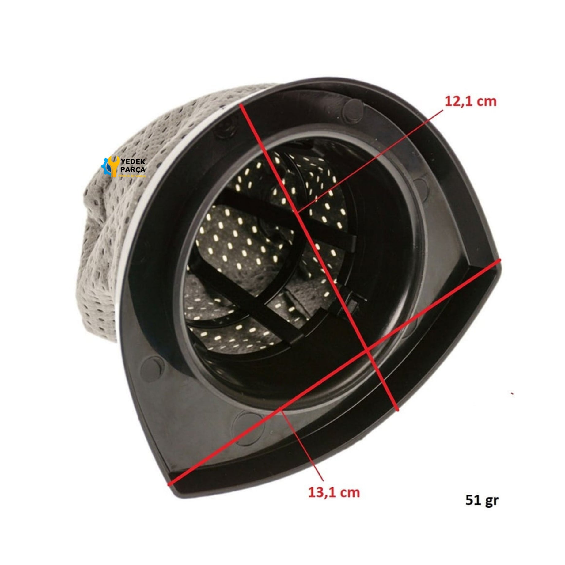 Fakir Uyumlu Darky Parquet Öko Dik Süpürge Kafes Toz Filtre Hazne Kilidi