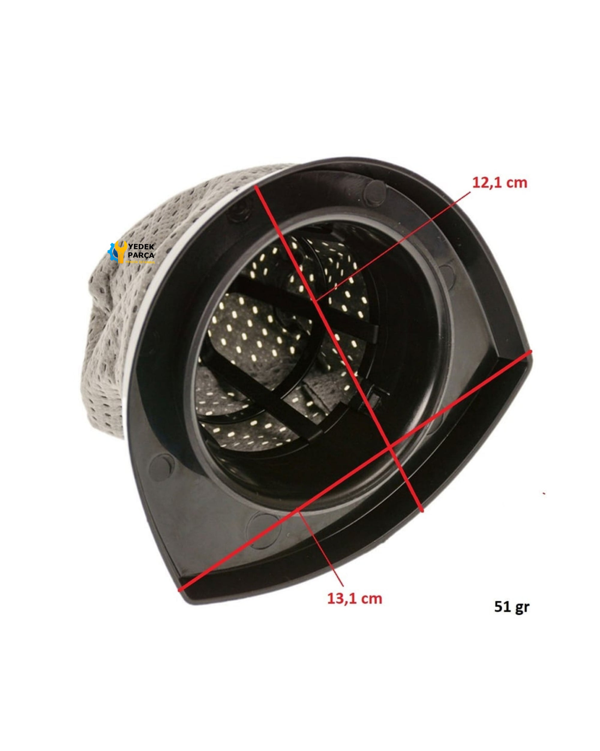 Fakir Uyumlu Starky Dik Süpürge Kafes Toz Filtresi ve Toz Haznesi Kilidi