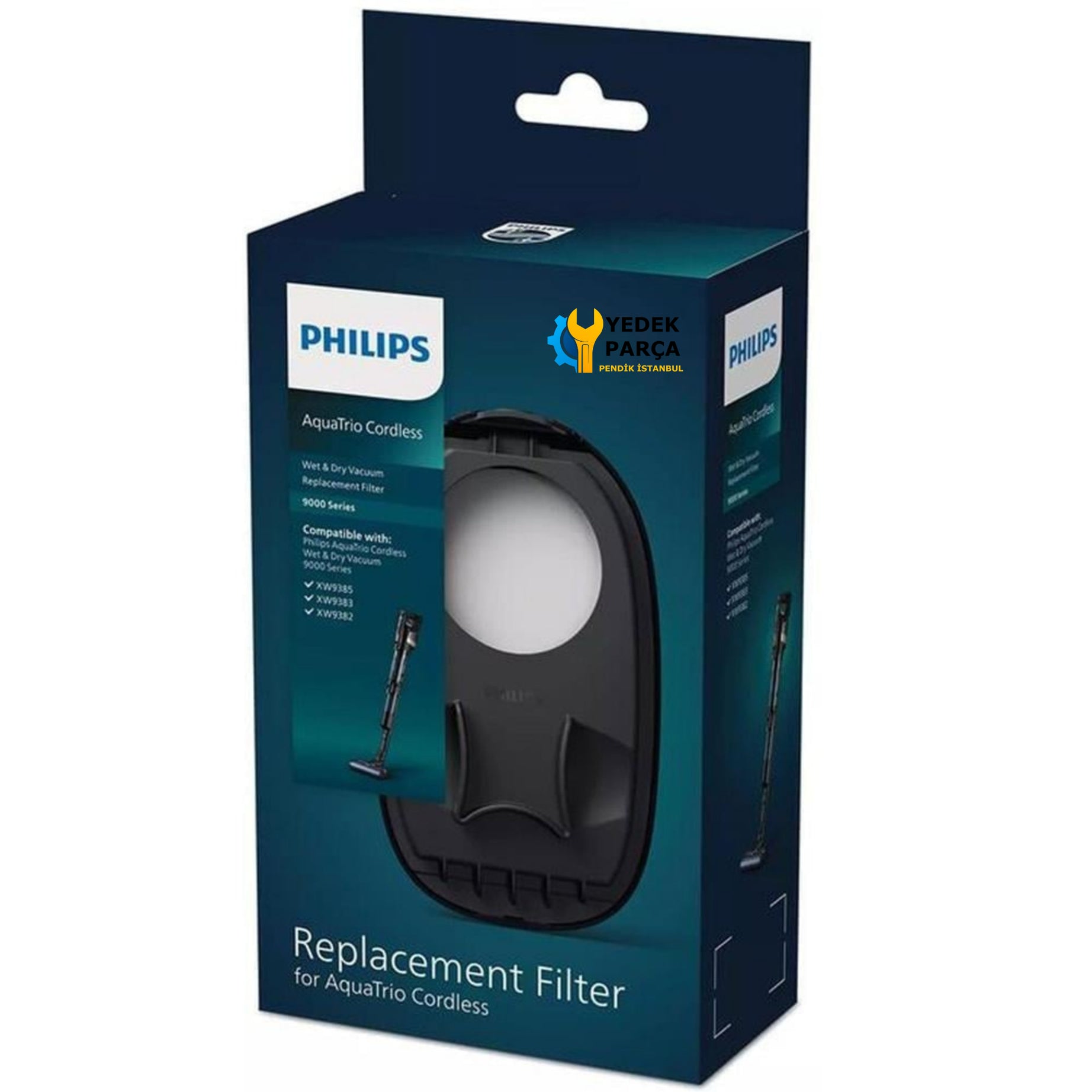 Philips Uyumlu XW9383 Aqua Trio Süpürge Filtresi