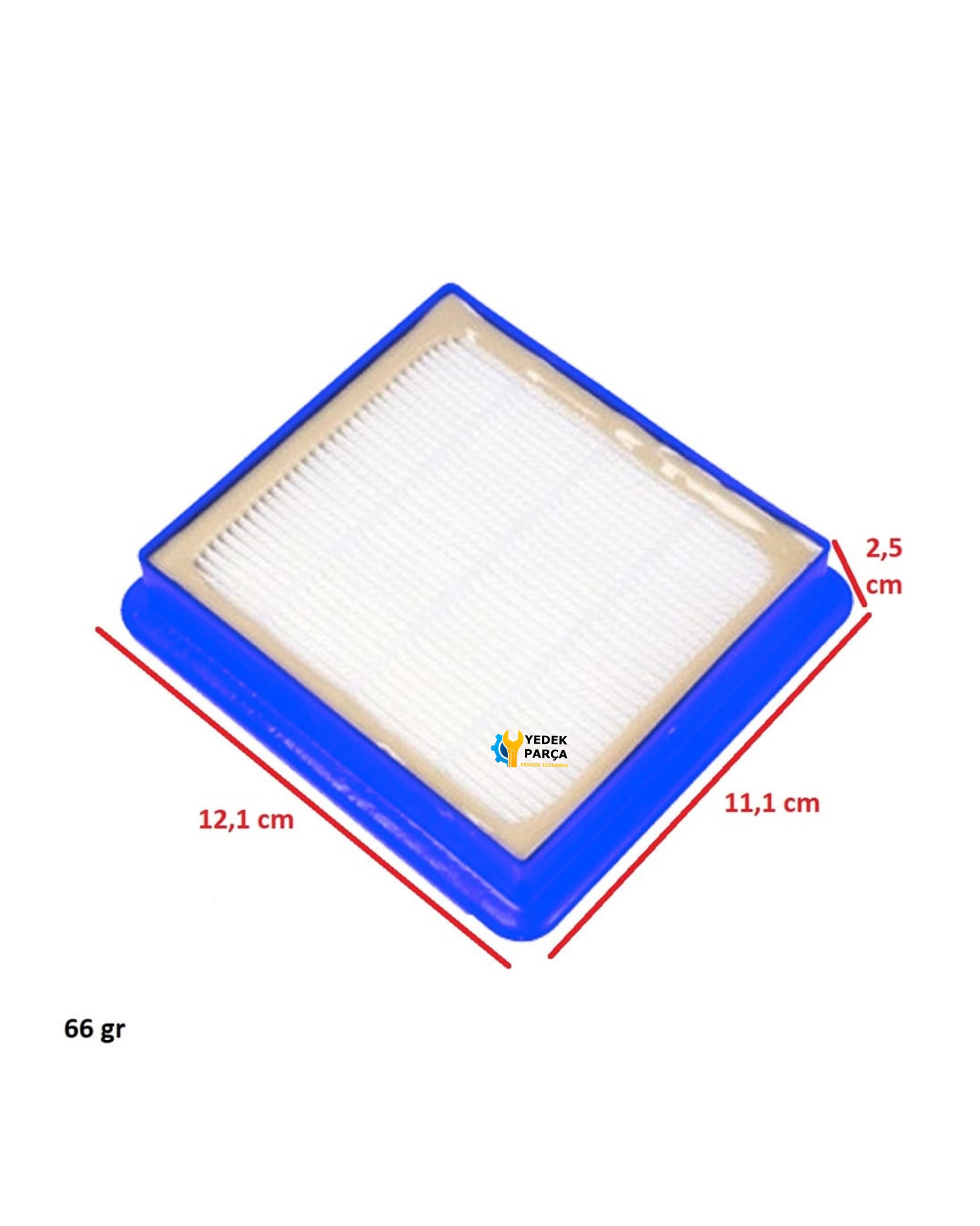 Homend Uyumlu Twinface 1204 Süpürge Hepa Filtre