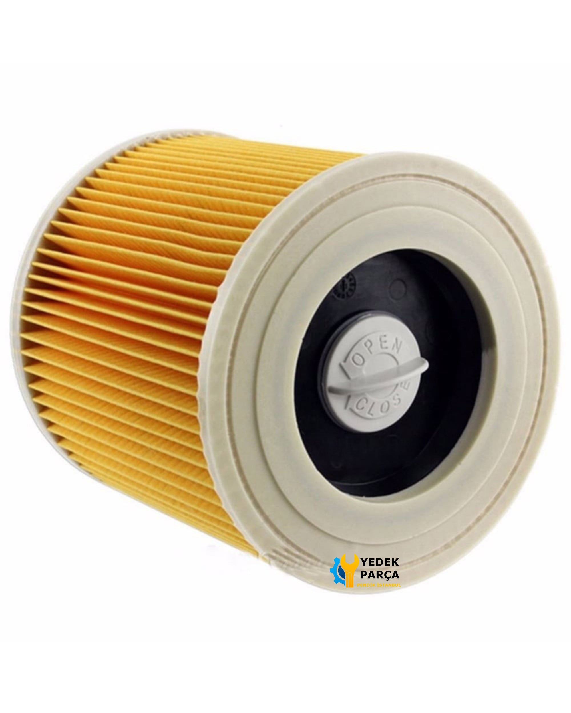 Karcher Uyumlu 6.414-552.0 Süpürge Silindirik Filtre ve Emici Seti