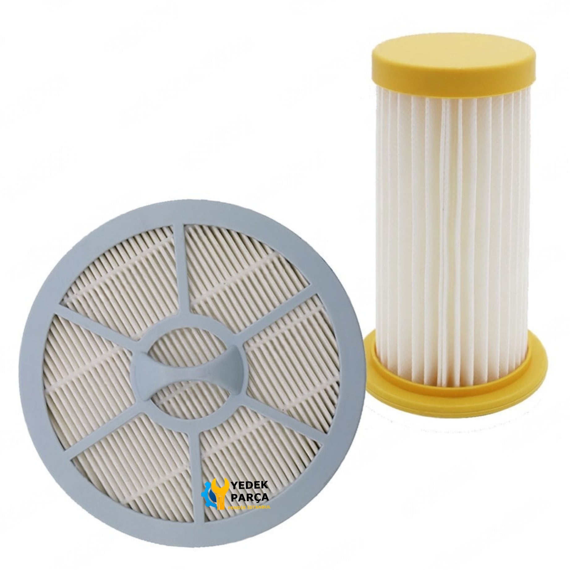 Philips Uyumlu FC 8261 Gemini Süpürge Hepa Filtresi ve Silindir Filtre