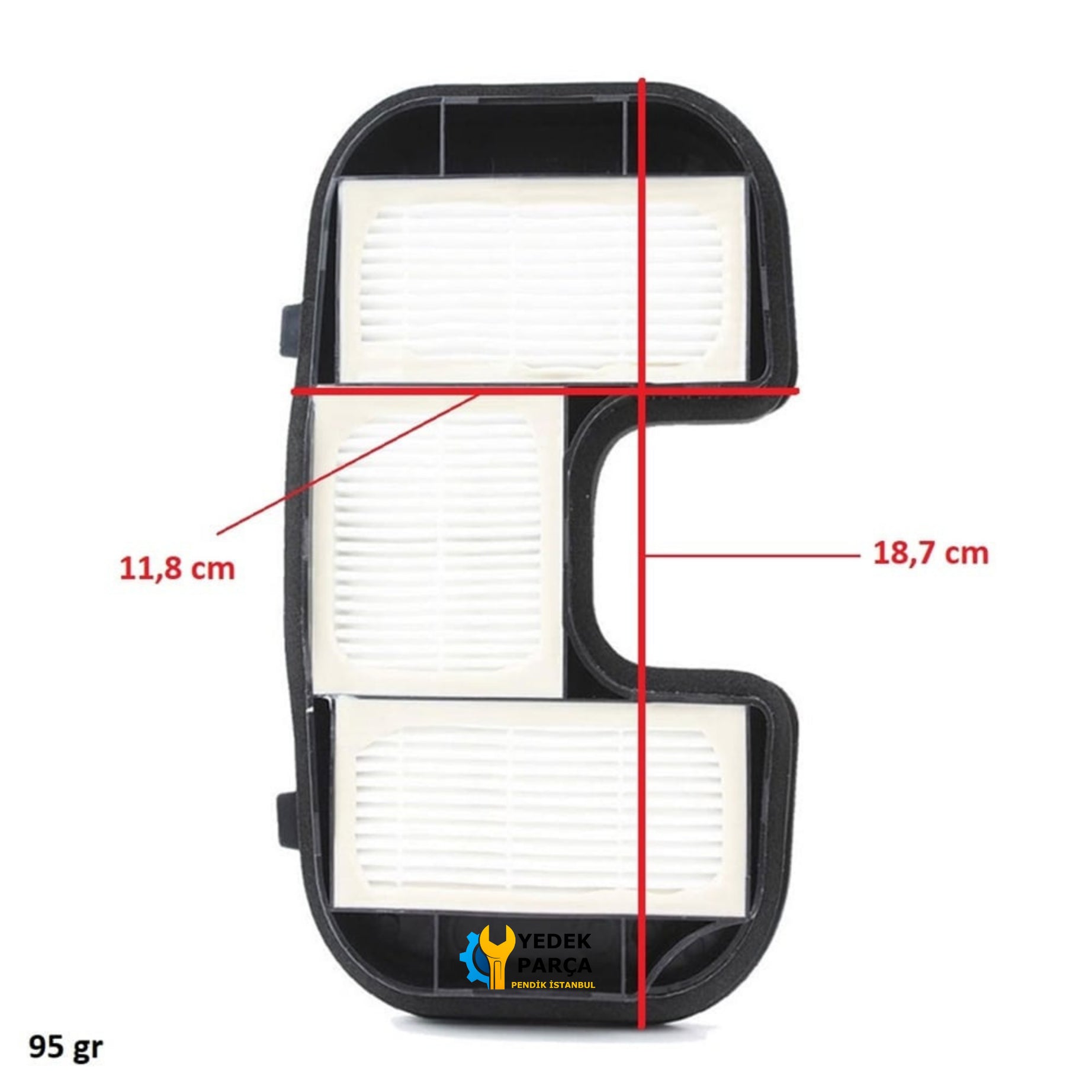 Fakir Uyumlu Veyron Basic Süpürge Toz Hazne ve Çıkış Filtre Seti