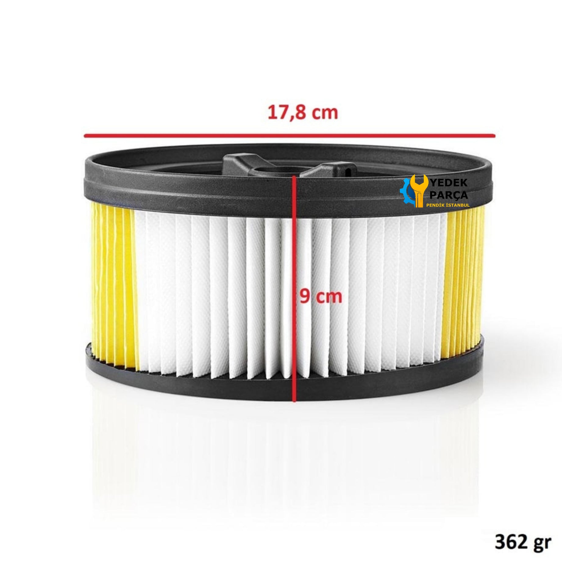 Karcher Uyumlu WD 5.400 Nano Süpürge Silindir Filtresi