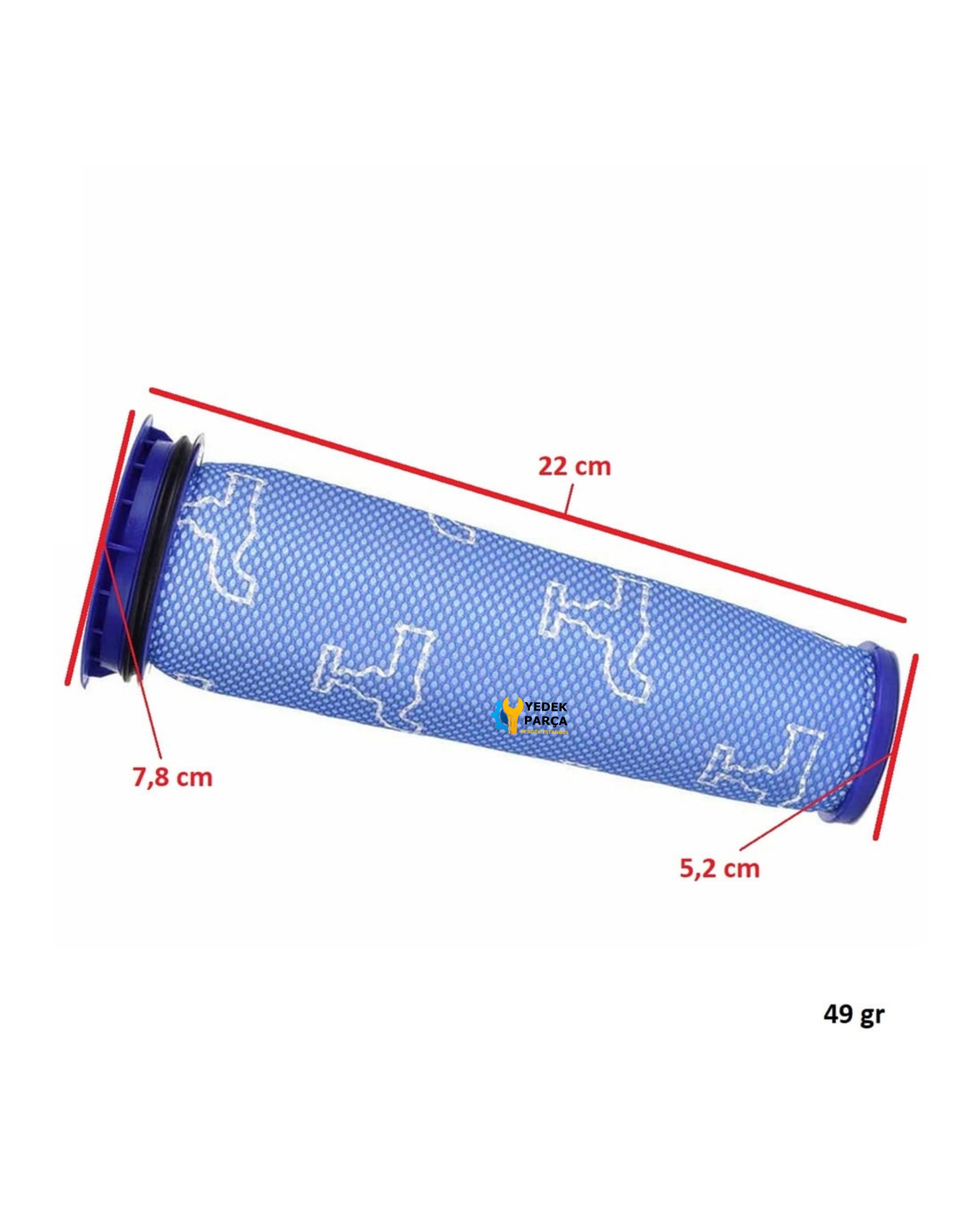 Dyson Uyumlu DC 65 Süpürge Ön Filtresi