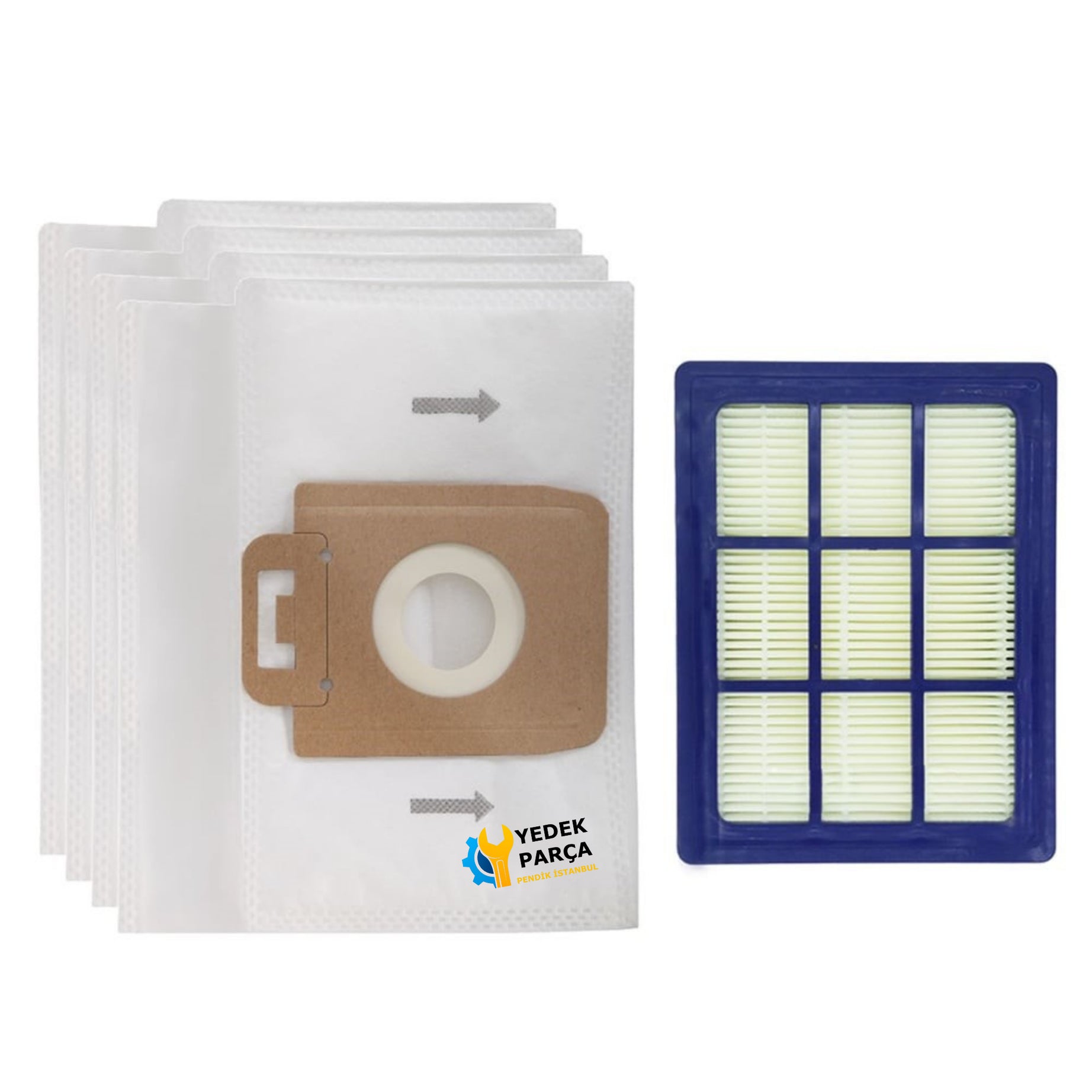 Nilfisk Uyumlu Elite Eco Elektrikli Süpürge Hepa Filtre ve Toz Torbası