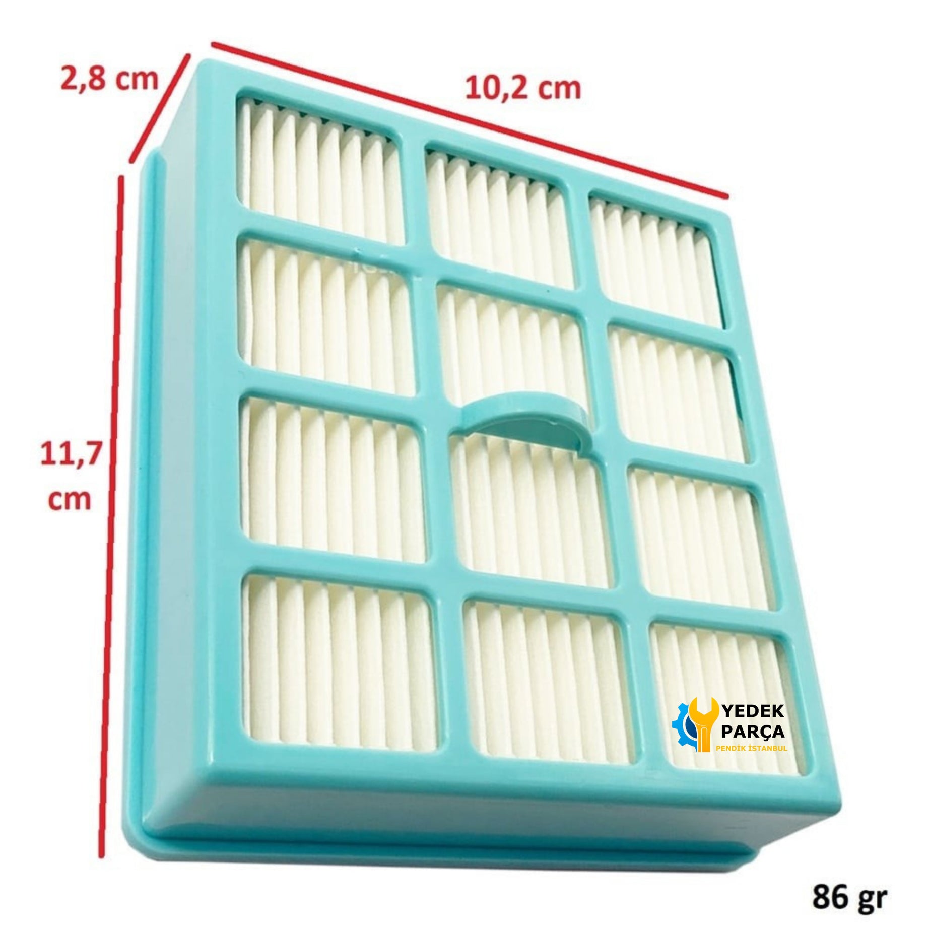 Philips Uyumlu FC 8135 Easy Life Süpürge Filtresi Çıkış Filtre