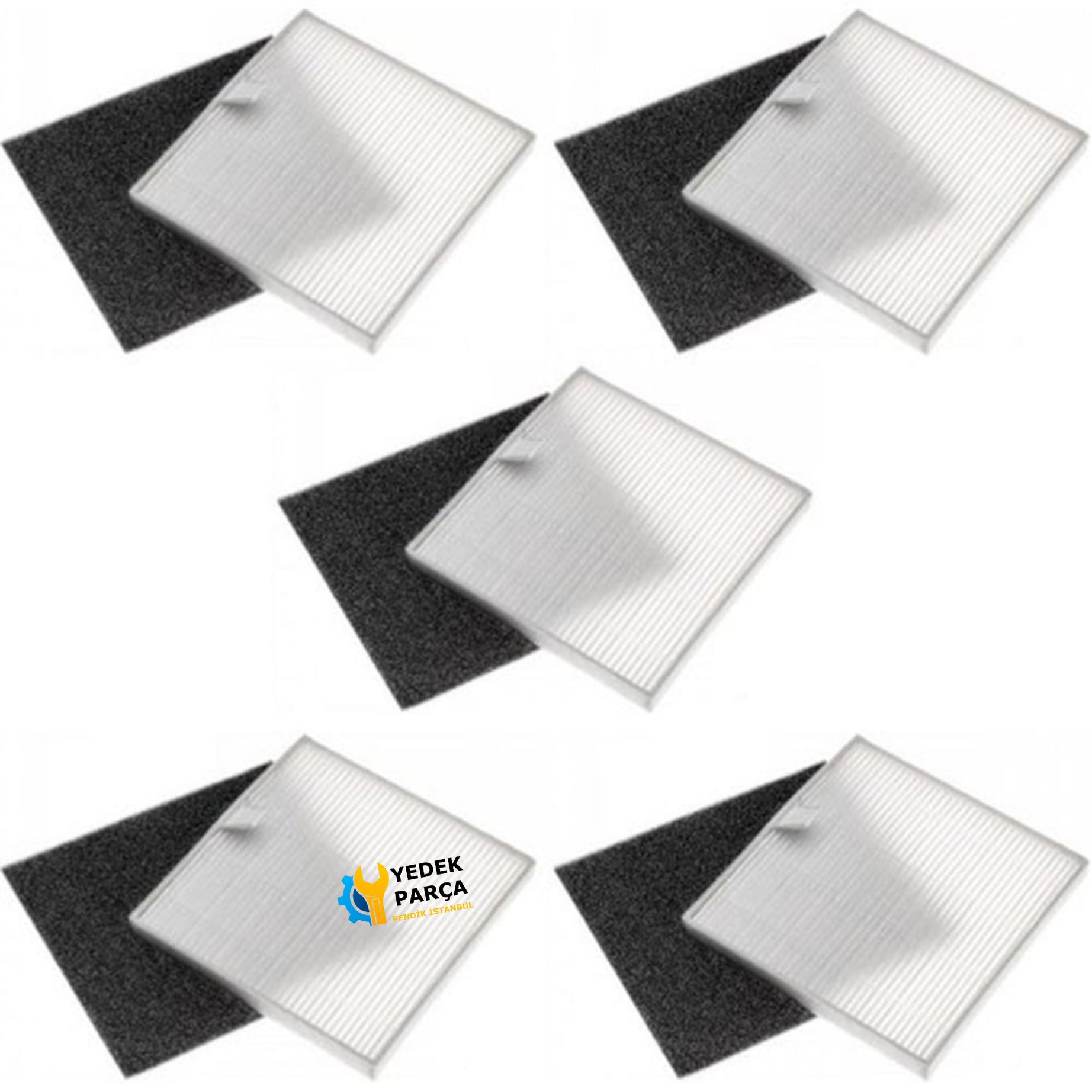 iLife Uyumlu Hepa Filtre V8-A7-V80-V8S-X750-X785-A800 (5 Adet) (%100 İthal Gerçek HEPA)