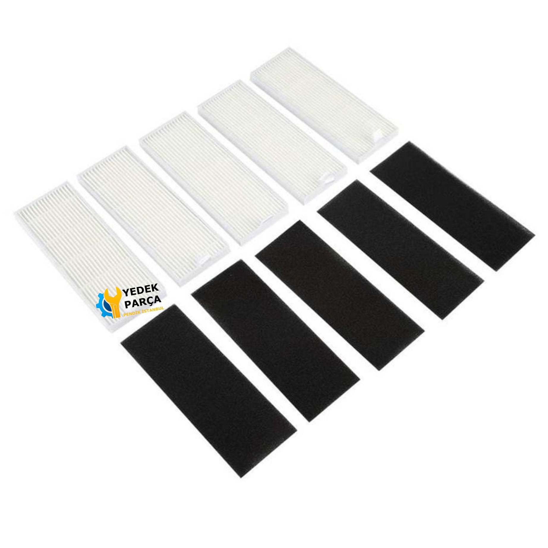 iLife Uyumlu A4S Robot Süpürge Hepa Filtre 5 Adet