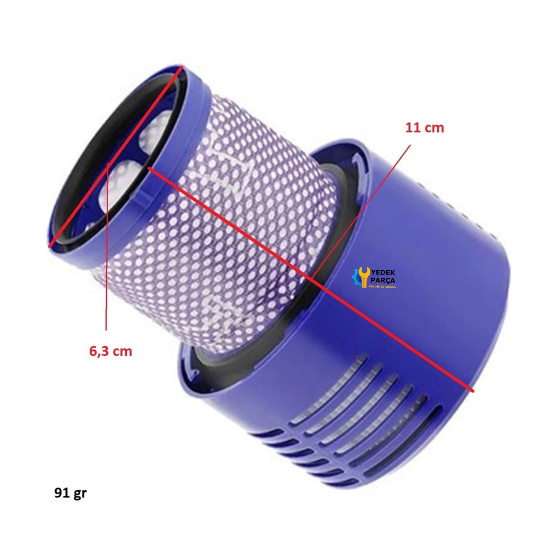 Dyson Uyumlu SV12 Cyclone Animal Absolute Süpürge Hepa Filtresi