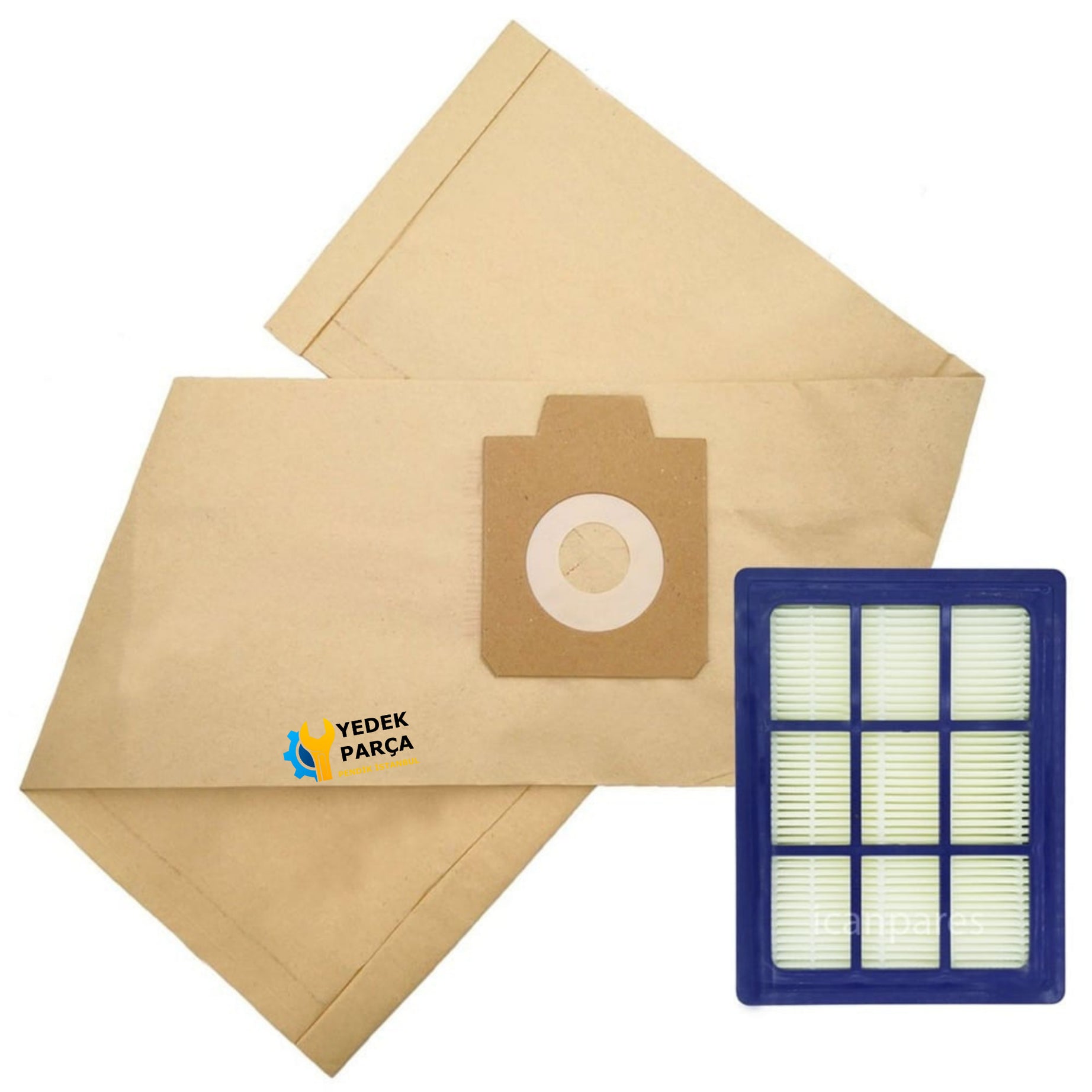 Nilfisk Uyumlu VP 930 Elektrikli Süpürge Hepa Filtre ve Kağıt Toz Torbası