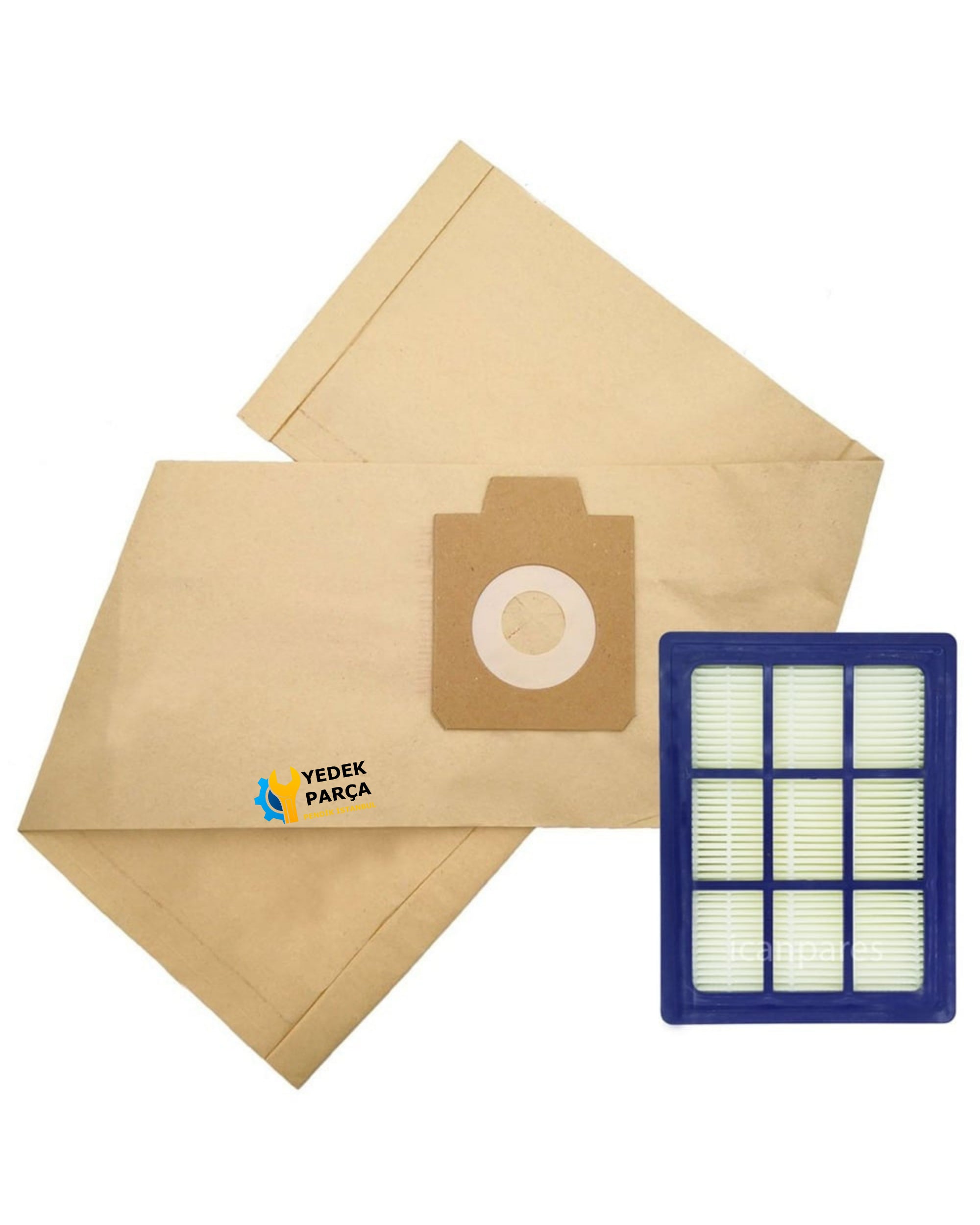 Nilfisk Uyumlu VP 930 Elektrikli Süpürge Hepa Filtre ve Kağıt Toz Torbası