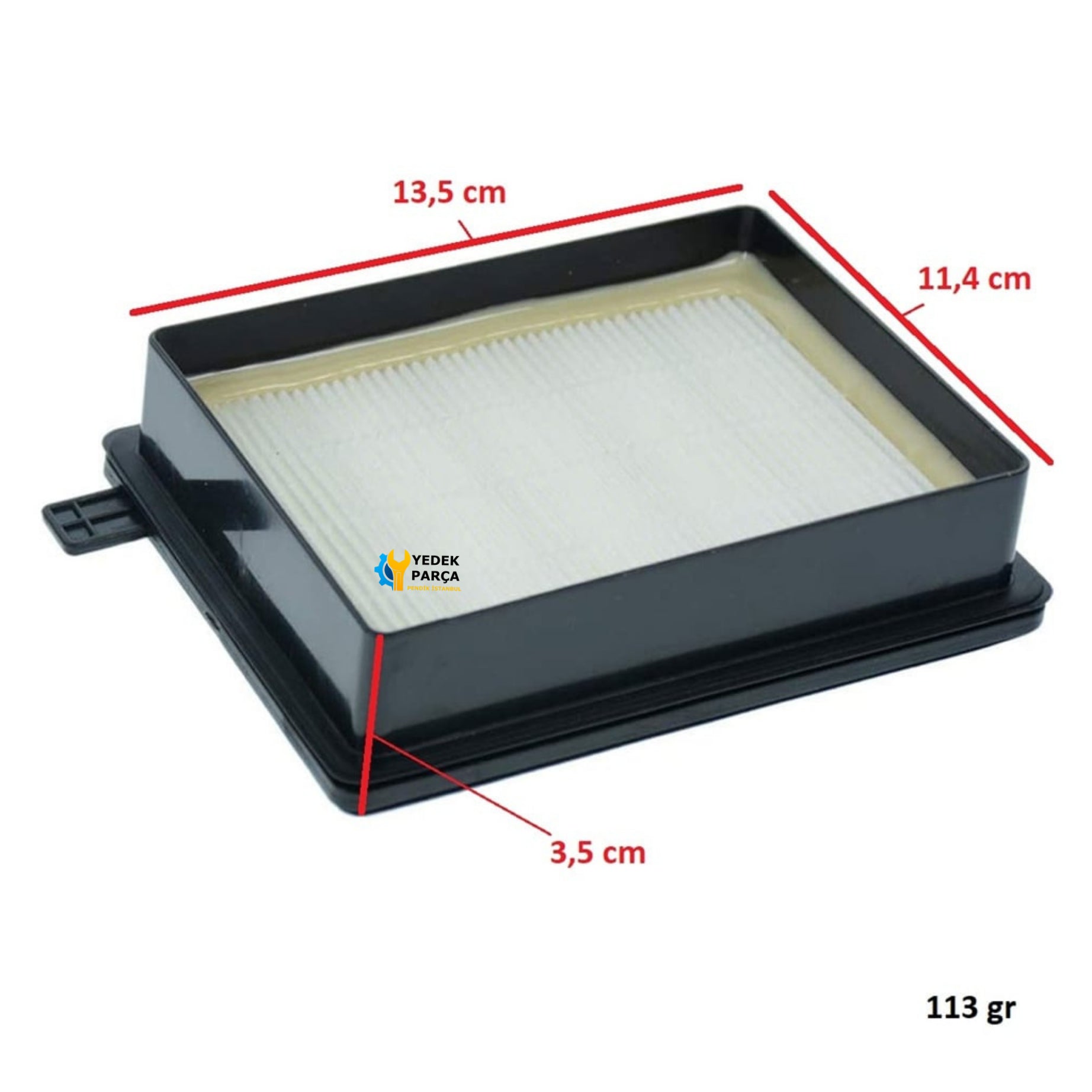 Grundig Uyumlu VCC 6670A Süpürge Toz Haznesi Hepa Filtresi