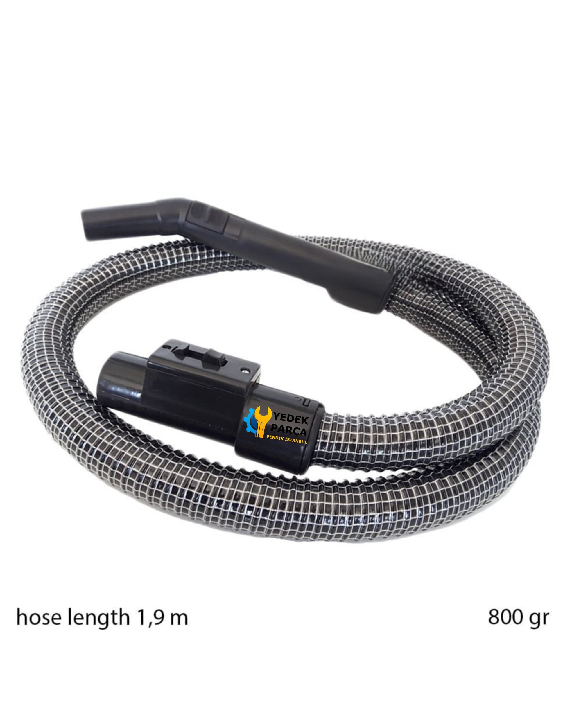 Arçelik Uyumlu S 4212 Elektrikli Süpürge Çelik Telli Hortumu Emici Yer Başlığı Teleskopik Boru