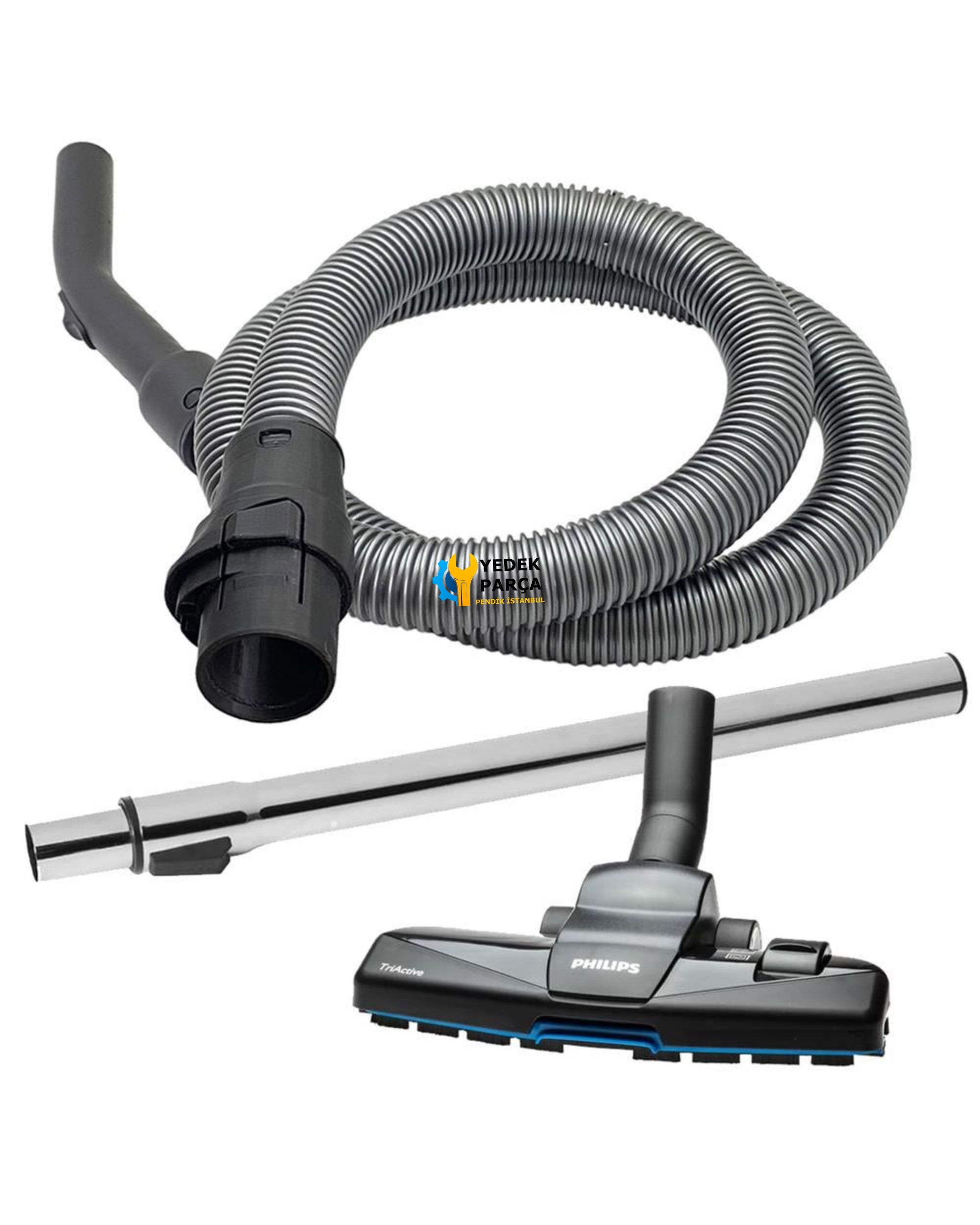 Philips Uyumlu FC 9742 PowerPro Expert Süpürge Hortumu Başlığı Boru