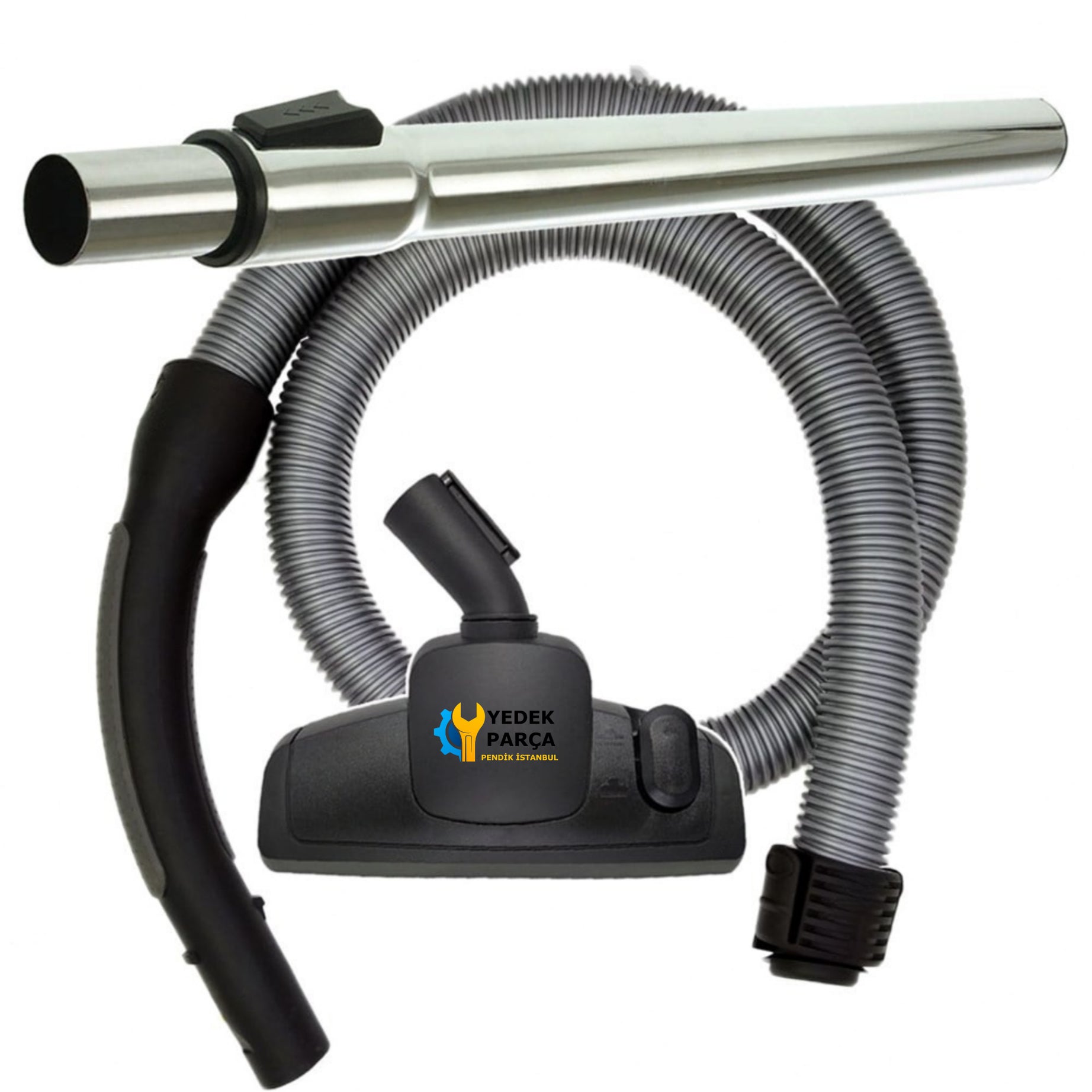 Bosch Uyumlu BSN2010 Elektrikli Süpürge Hortumu Emici Yer Başlığı Teleskopik Boru