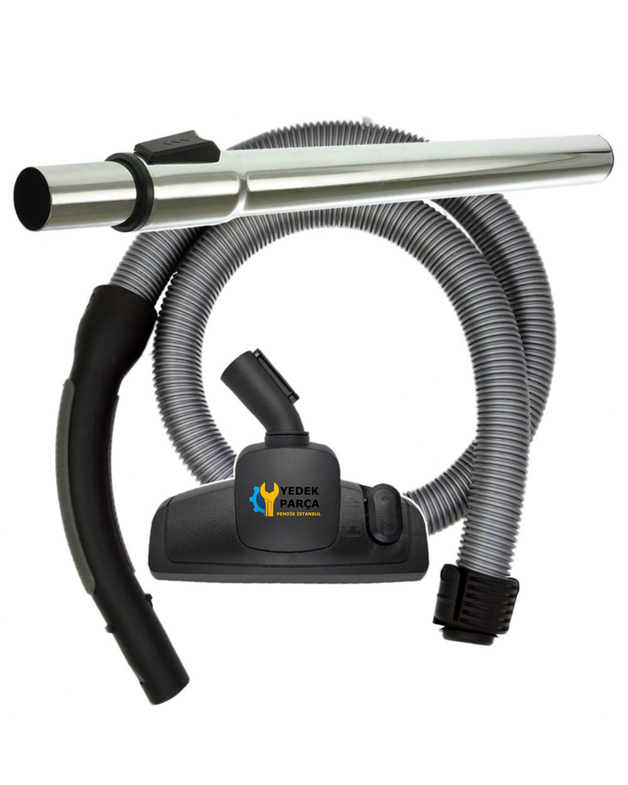 Bosch Uyumlu BSN2010 Elektrikli Süpürge Hortumu Emici Yer Başlığı Teleskopik Boru