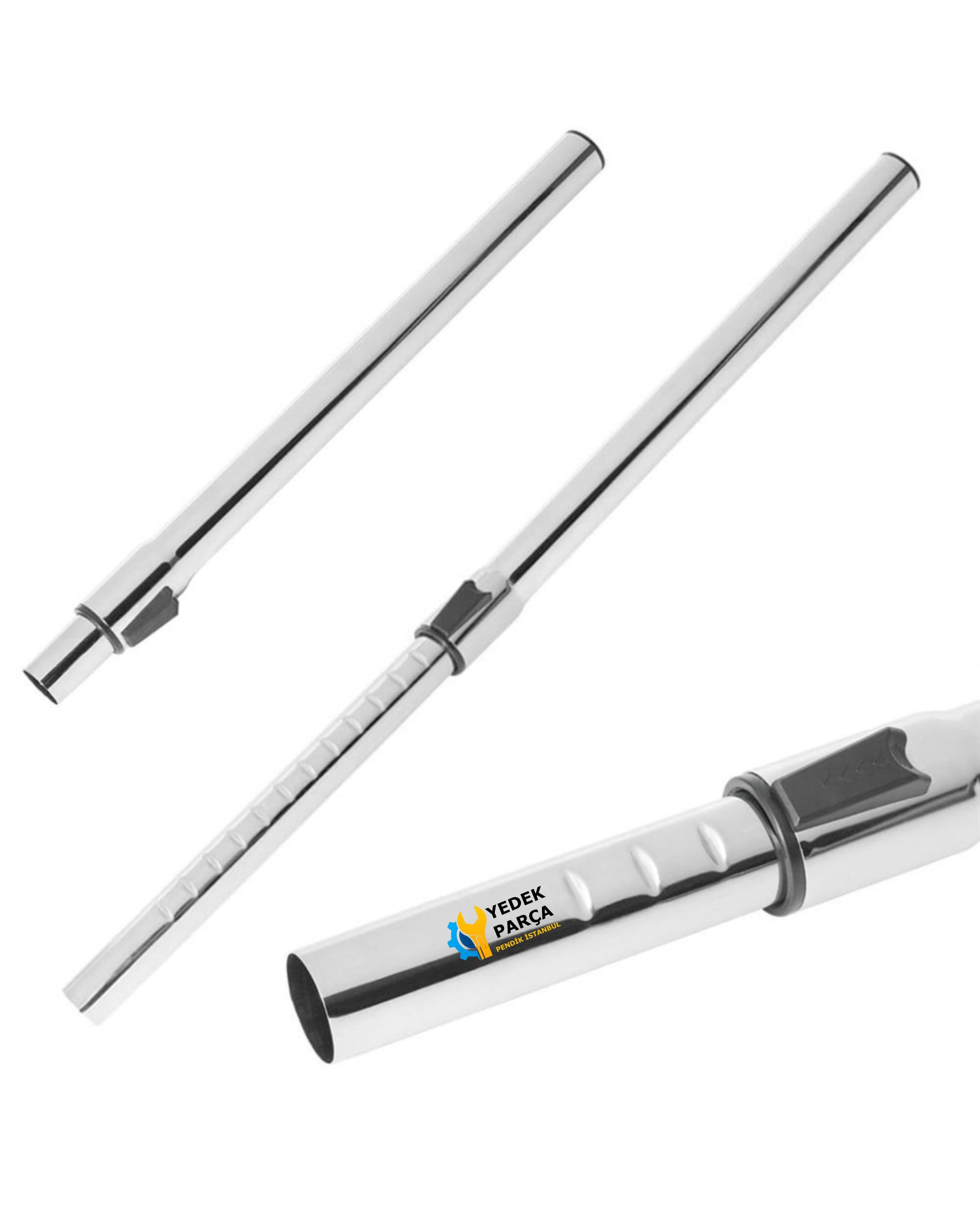 Siemens Uyumlu VS01E210GB Elektrikli Süpürge Hortumu Emici Yer Başlığı Teleskopik Boru