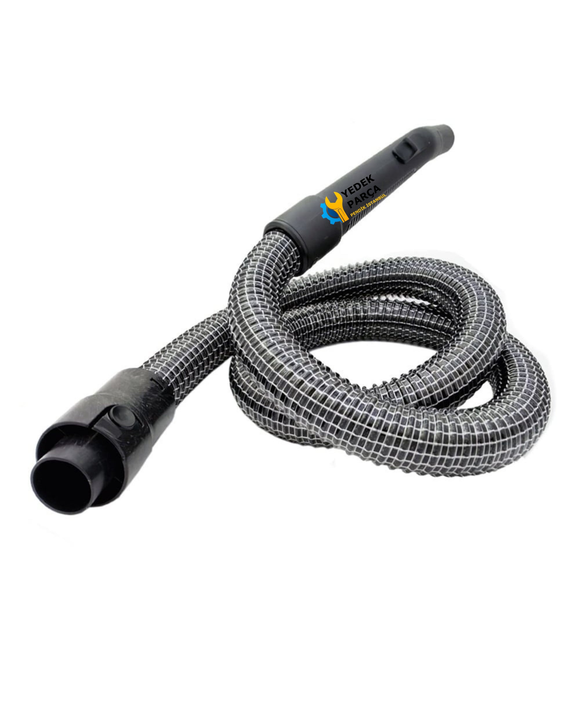 Arçelik Uyumlu 9193042247 Elektrikli Süpürge Çelik Telli Hortumu Emici Yer Başlığı Teleskopik Boru