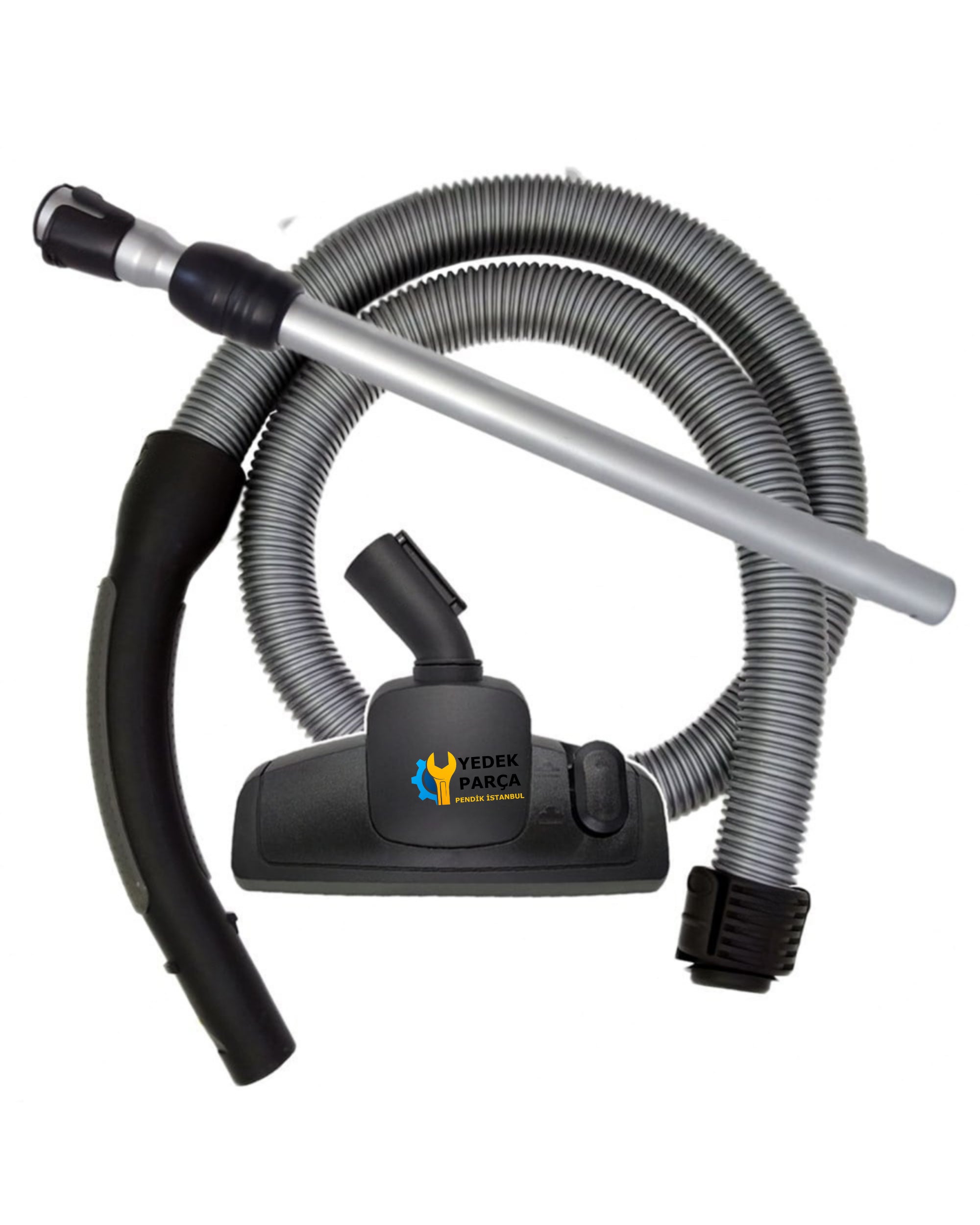 Bosch Uyumlu BSN1801 Elektrikli Süpürge Hortumu Emici Başlık Teleskopik Boru