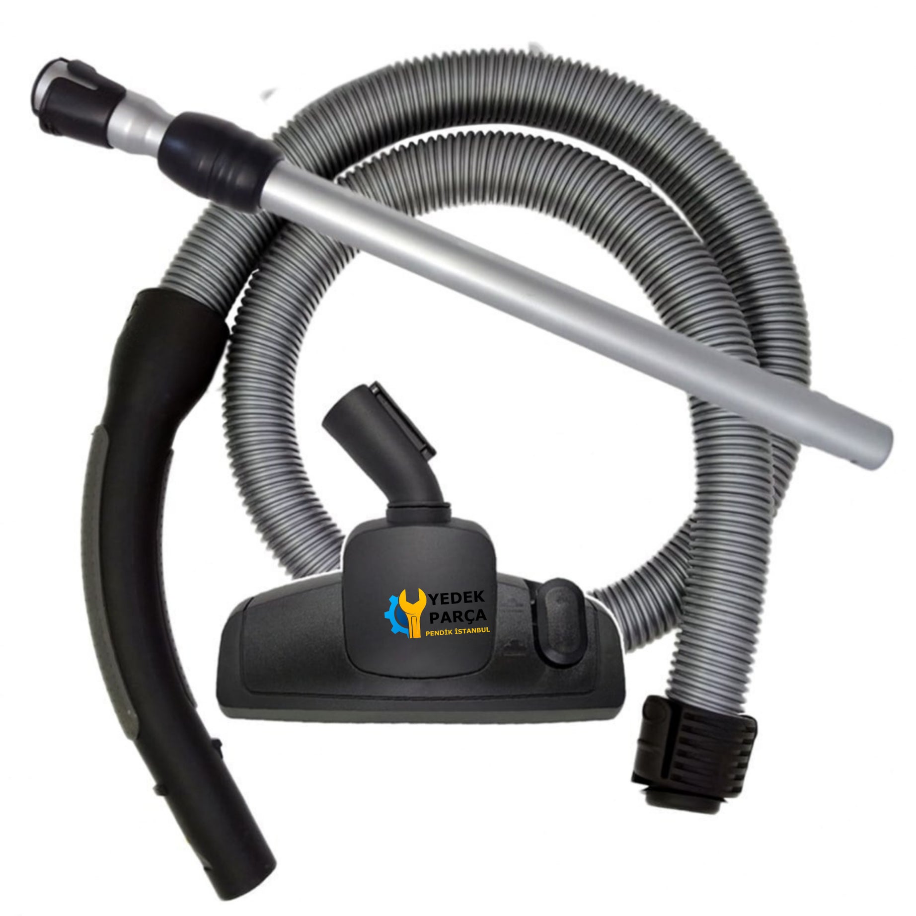 Siemens Uyumlu VS01E2010 Elektrikli Süpürge Hortumu Emici Başlık Teleskopik Boru