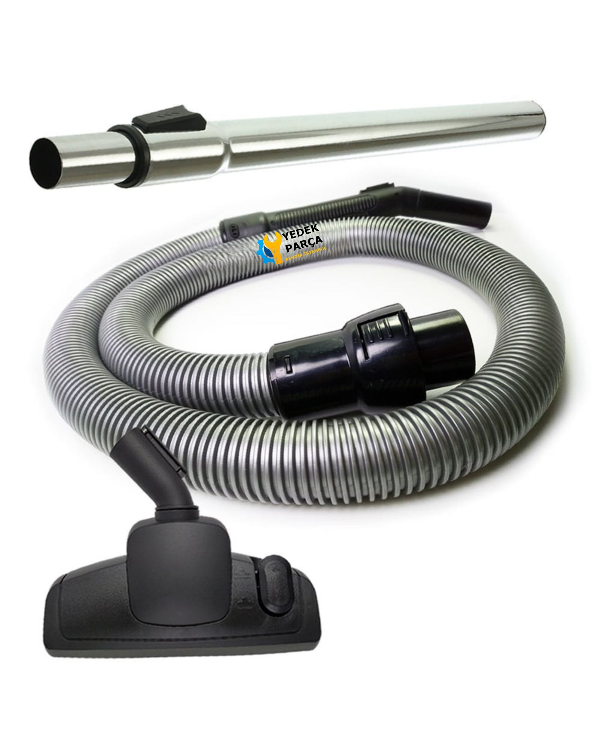 Electrolux Uyumlu Ergoeasy ZTF 7630 Elektrikli Süpürge Hortumu Emici Yer Başlığı Teleskopik Boru