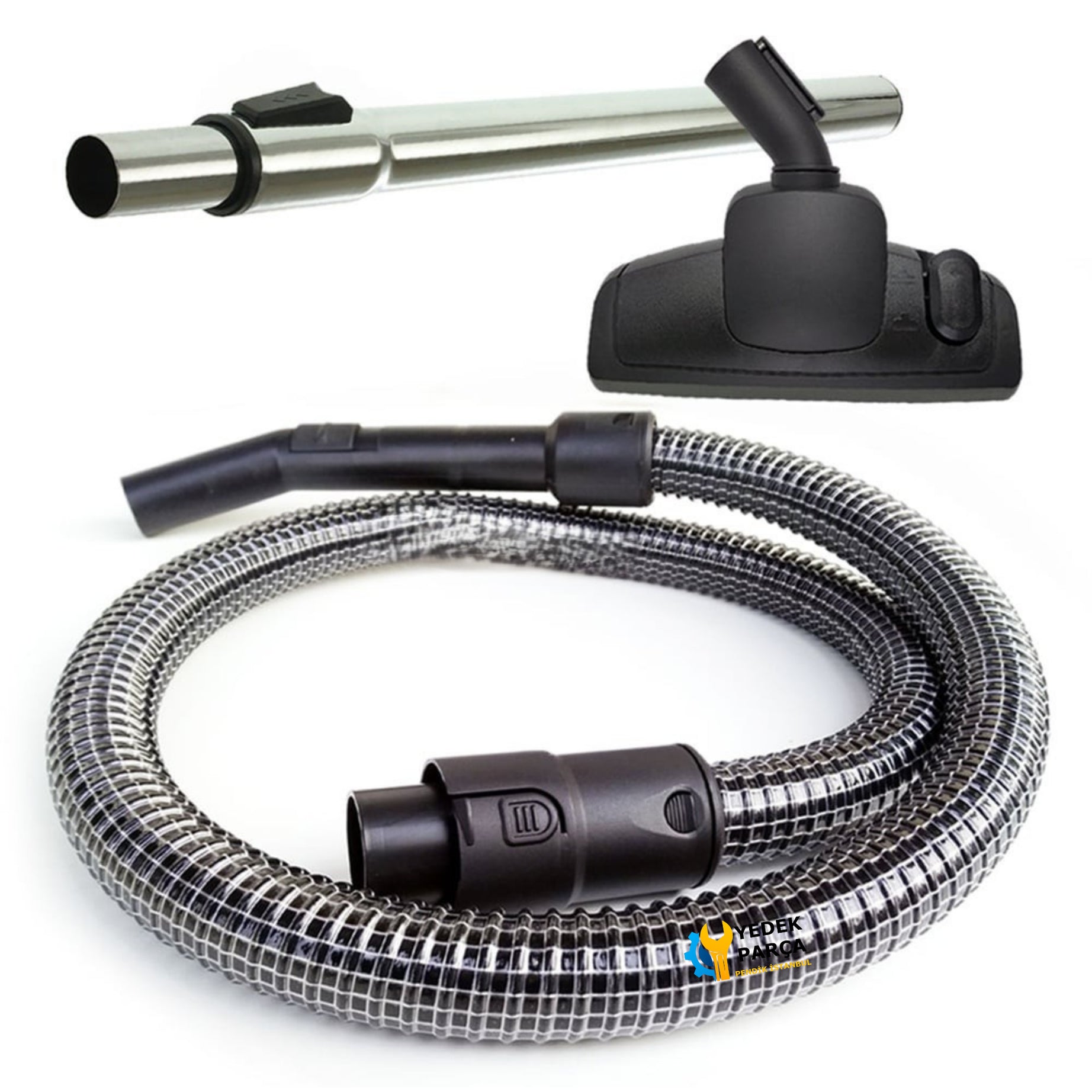 Philips Uyumlu FC 9540 PowerPro Active Çelik Telli Hortumu Başlık Boru