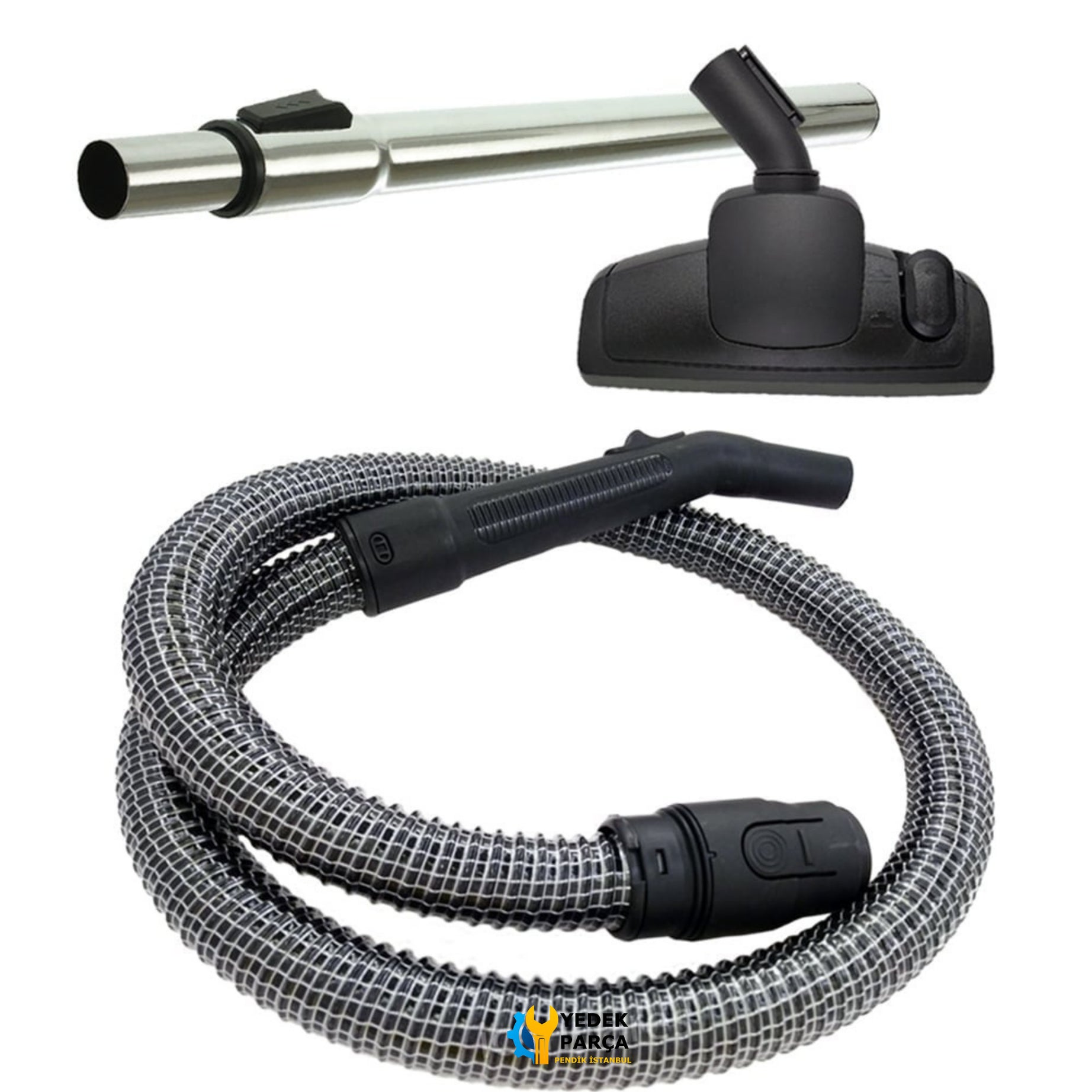 Arnica Uyumlu Bora 7000 Süpürge Çelik Telli Hortum Emici Başlığı Boru