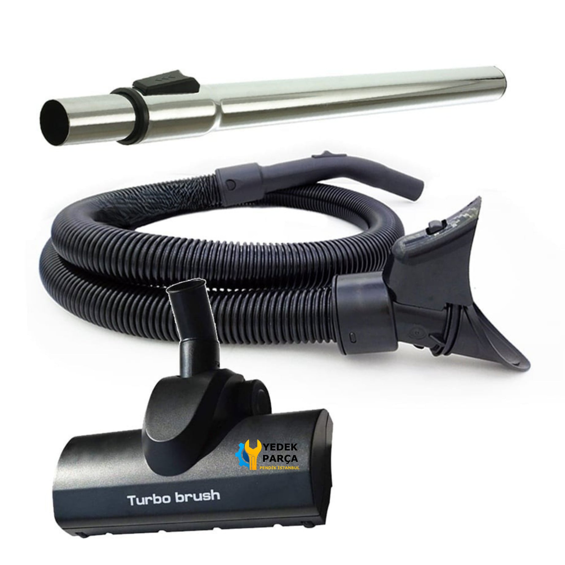 Philips Uyumlu FC 9225 Marathon Süpürge Hortumu Turbo Başlık Teleskopik Borusu