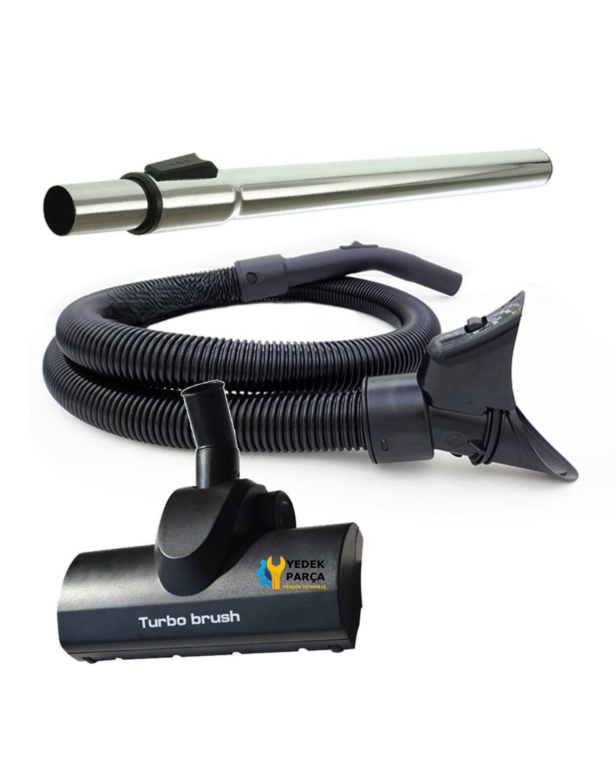 Philips Uyumlu FC 9225 Marathon Süpürge Hortumu Turbo Başlık Teleskopik Borusu