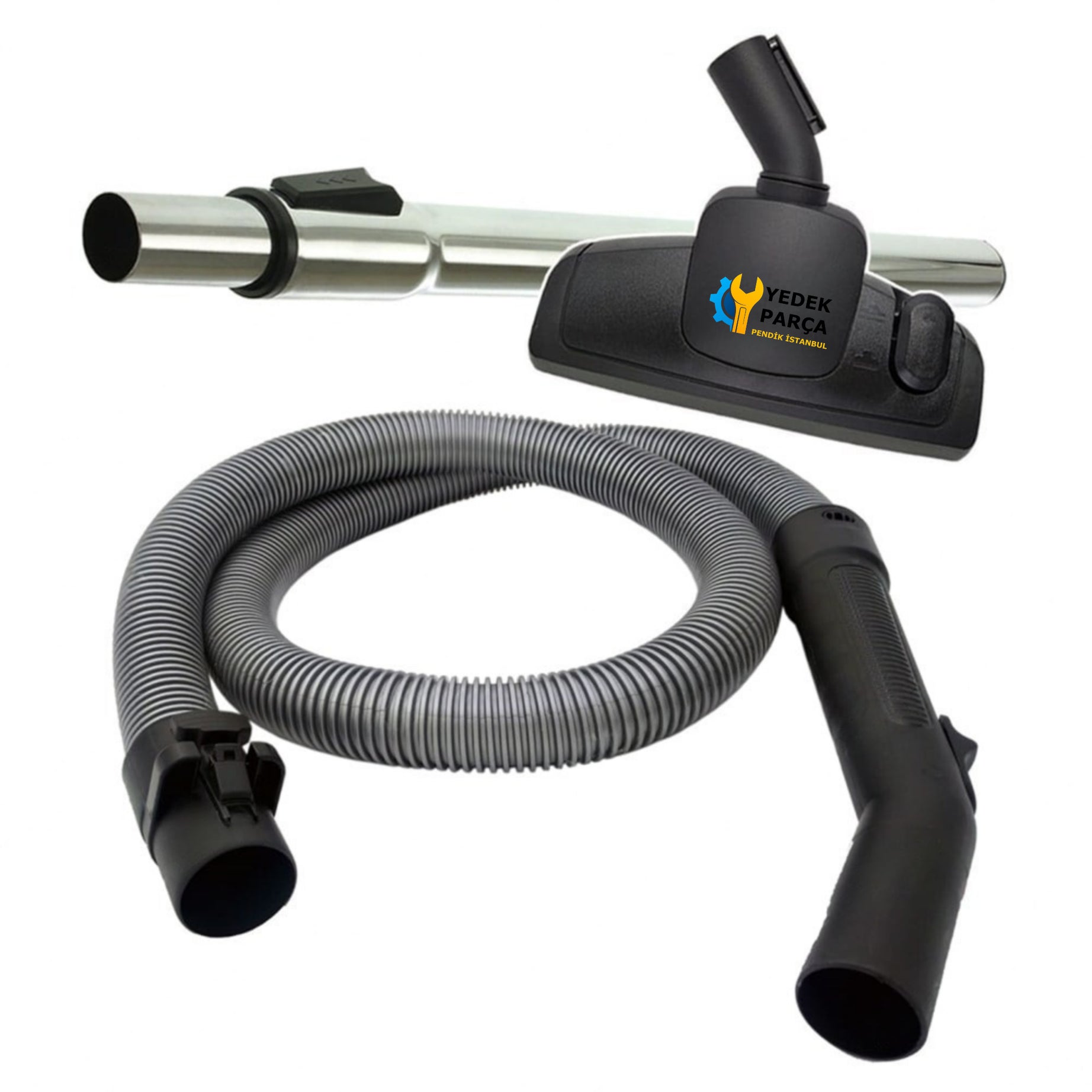 Samsung Uyumlu SC 432A Elektrikli Süpürge Hortumu Emici Yer Başlığı Teleskopik Boru