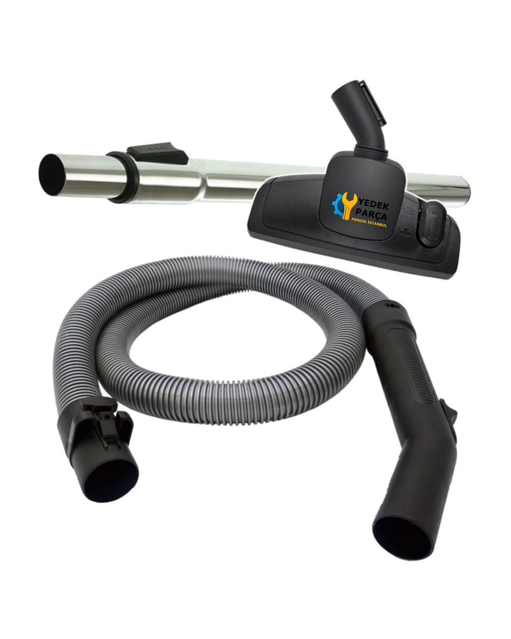 Samsung Uyumlu SC 4570 Elektrikli Süpürge Hortumu Emici Yer Başlığı Teleskopik Boru