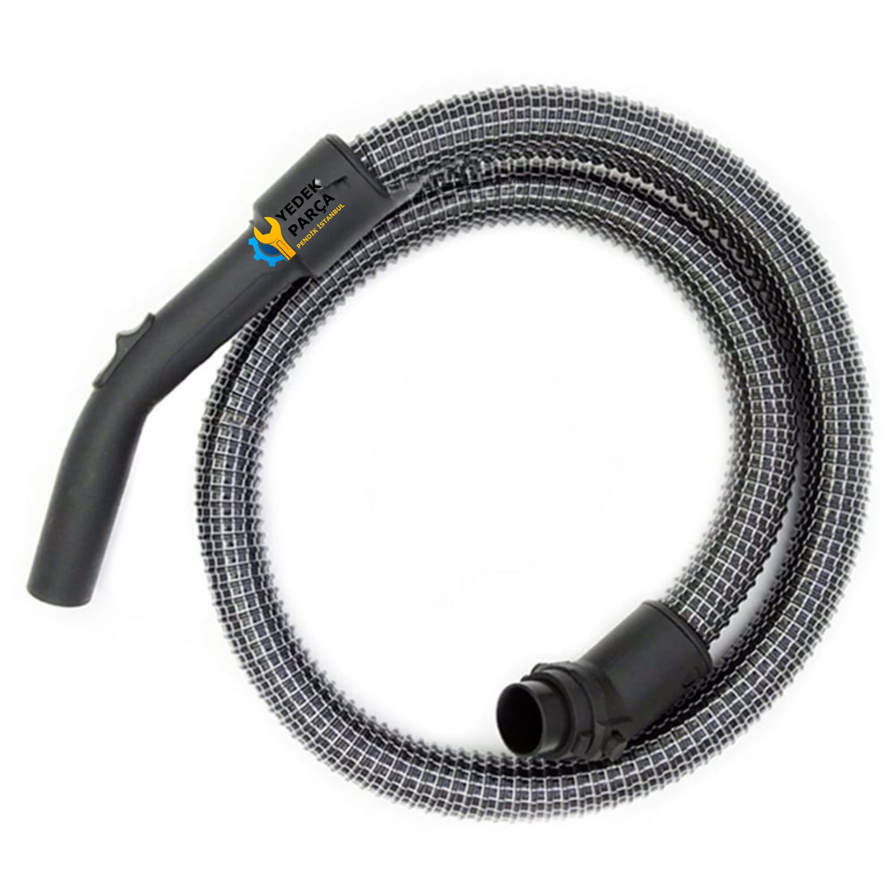 Fantom Uyumlu Misty DC 4200 Elektrikli Süpürge Çelik Telli Hortum Emici Yer Başlığı Teleskopik Boru