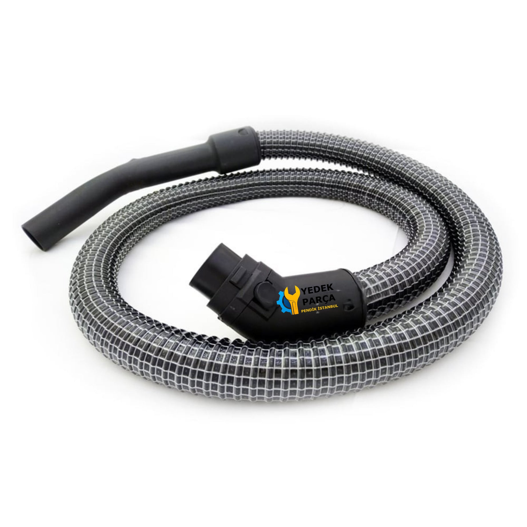 Fantom Uyumlu Sessiz SS 2400 Elektrikli Süpürge Çelik Telli Hortum Emici Yer Başlığı Teleskopik Boru