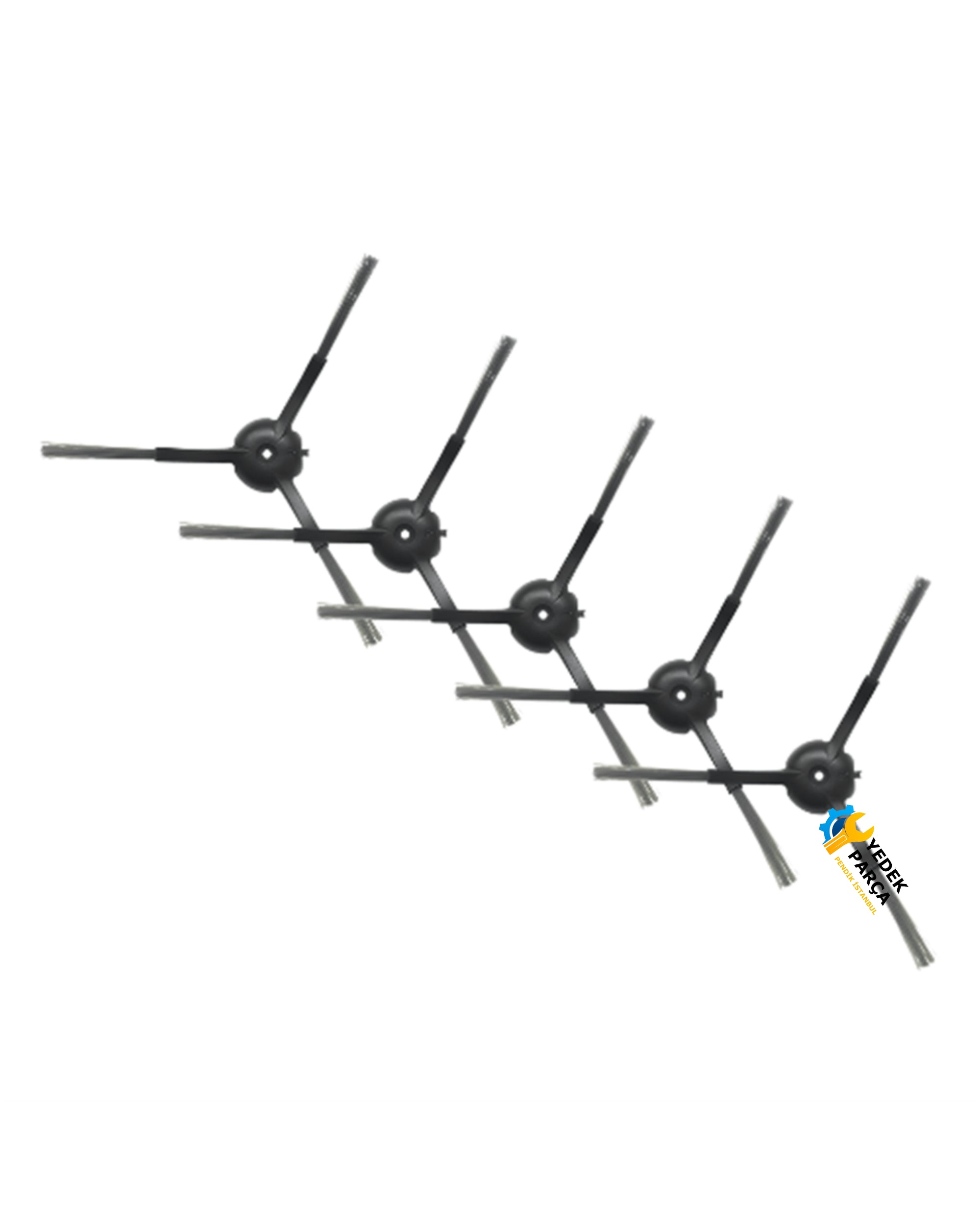 360 Uyumlu S9 Robot Süpürge Yan Fırçası 5 Adet