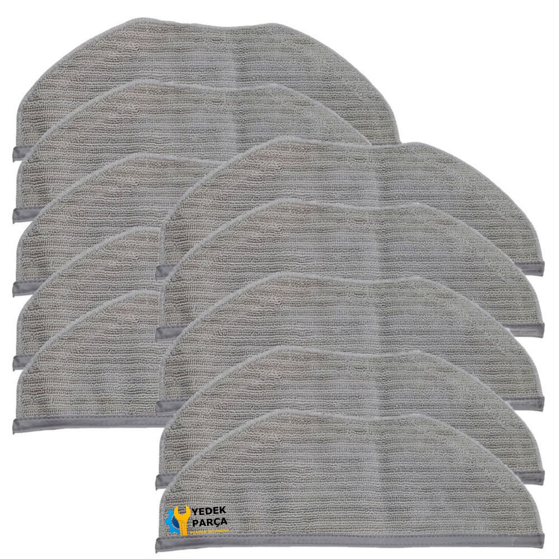 Xiaomi Uyumlu Mijia G1 MJSTG1 Robot Süpürge Paspas Bezi 10 Adet