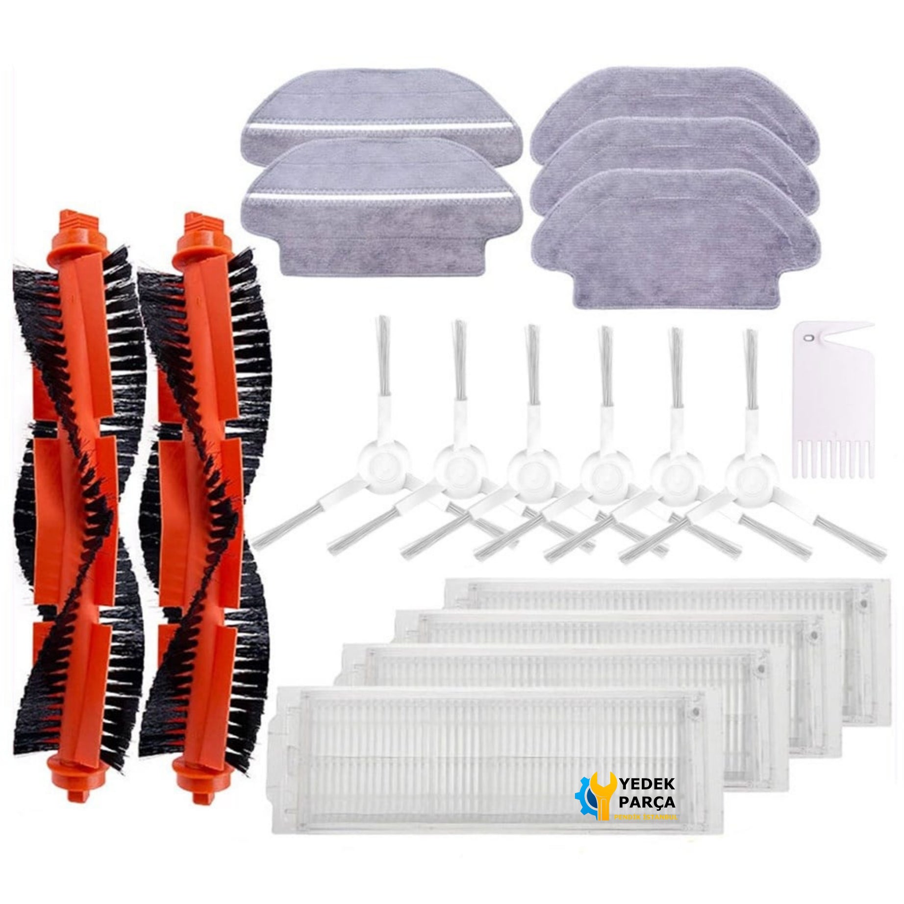 Viomi Uyumlu V3 Vacuum Cleaner Robot Süpürge Yenileme Seti