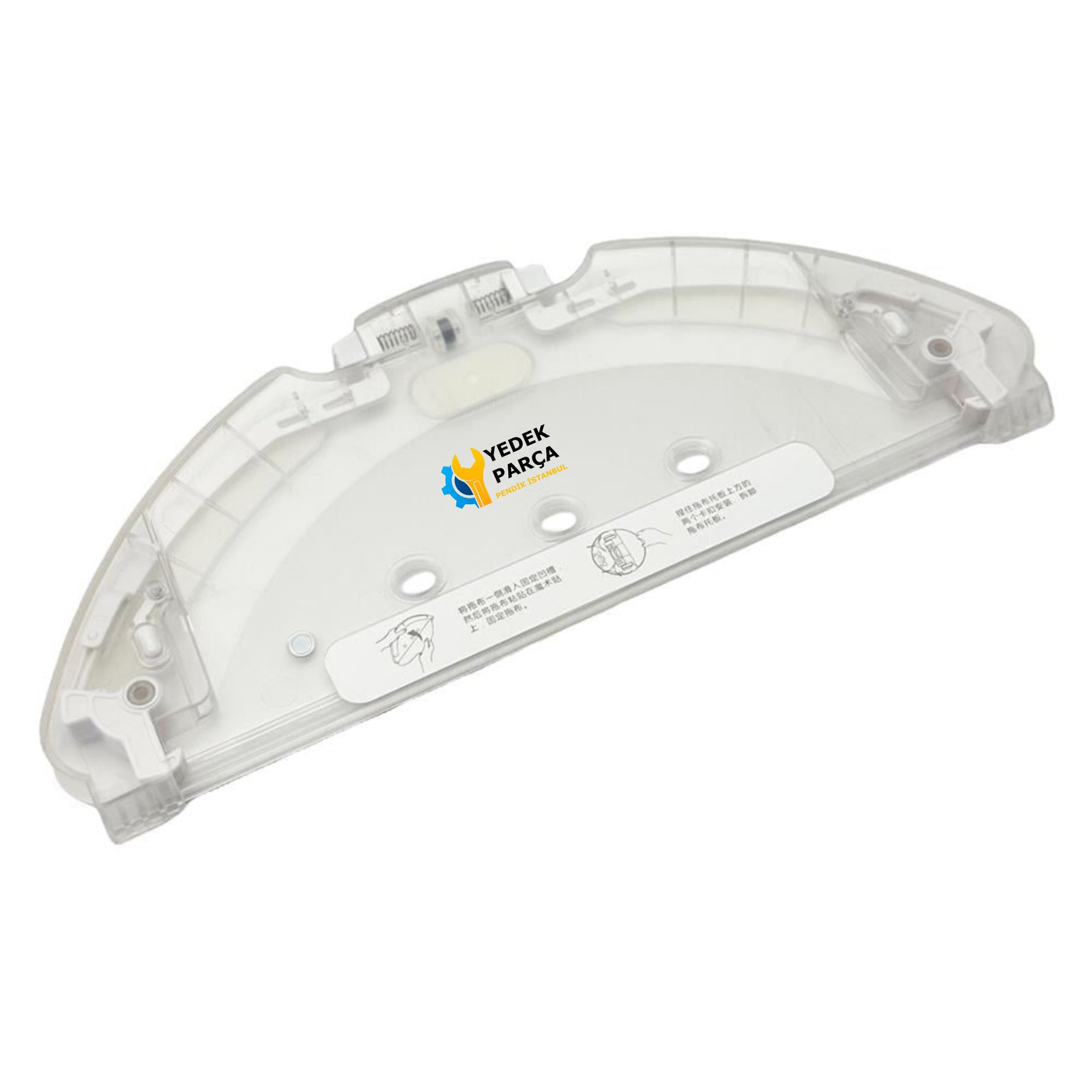 Xiaomi Uyumlu Mi Robot Vacuum Mop 2in1 Essential (Mjstg1) Robot Süpürge Mop Tablası - Mop Tutucu